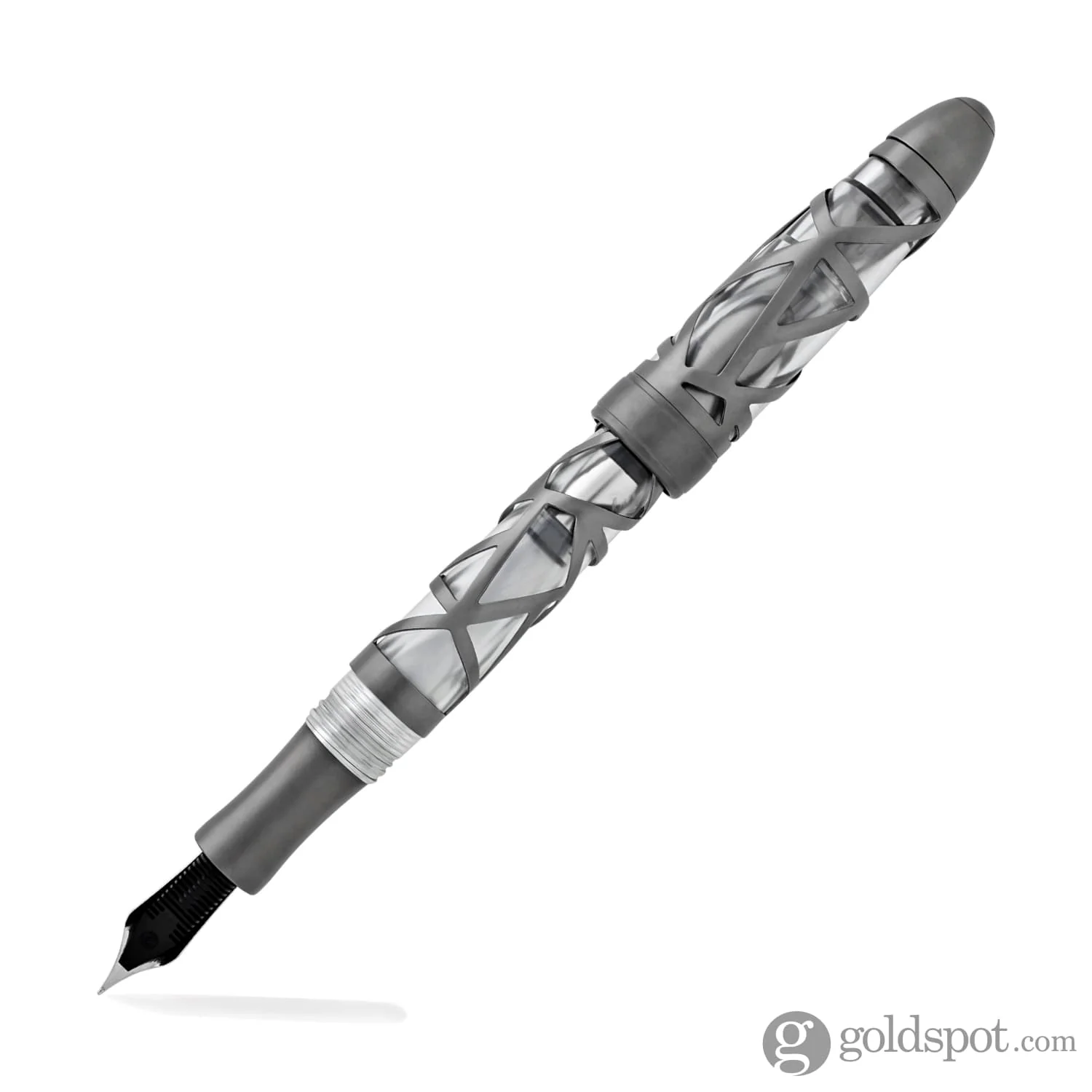 Laban 300 Skeleton Fountain Pen in Gunmetal - Image 4