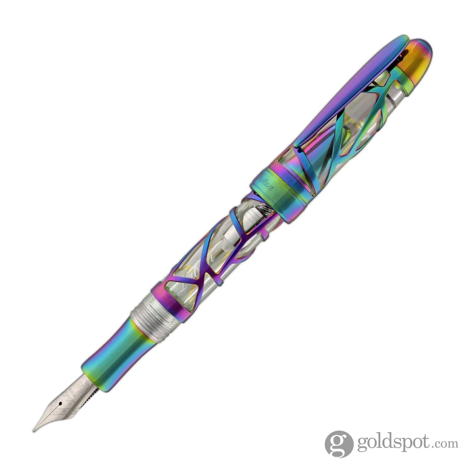 Laban 300 Skeleton Fountain Pen in Rainbow - Image 2