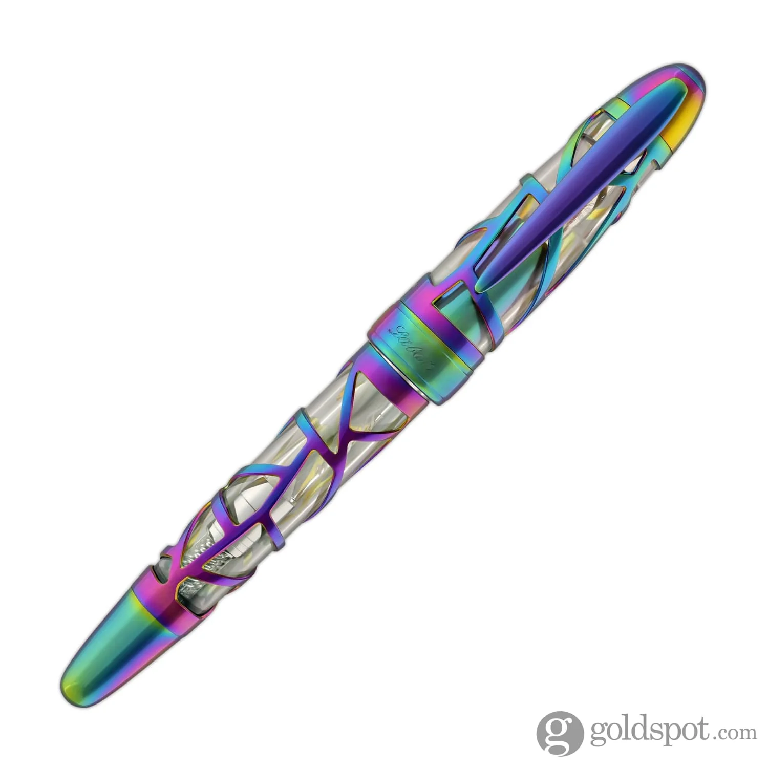 Laban 300 Skeleton Fountain Pen in Rainbow - Image 4