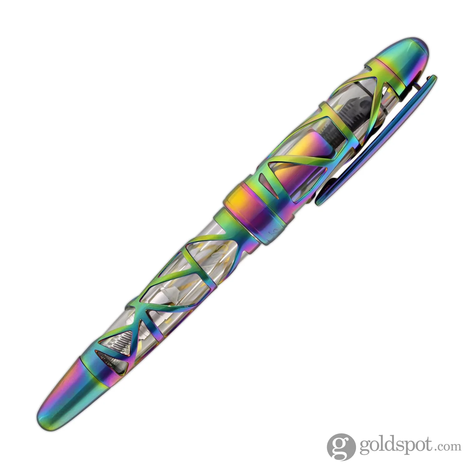Laban 300 Skeleton Fountain Pen in Rainbow - Image 6
