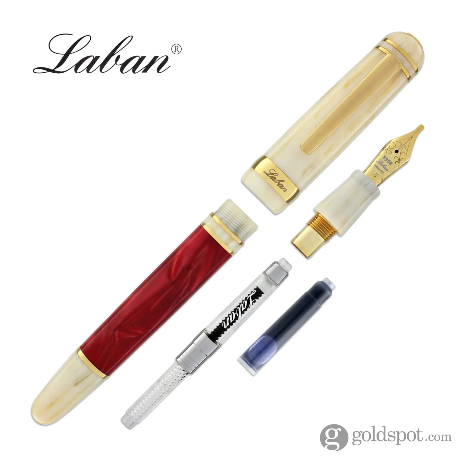 Laban 325 Fountain Pen in Flame - Image 6