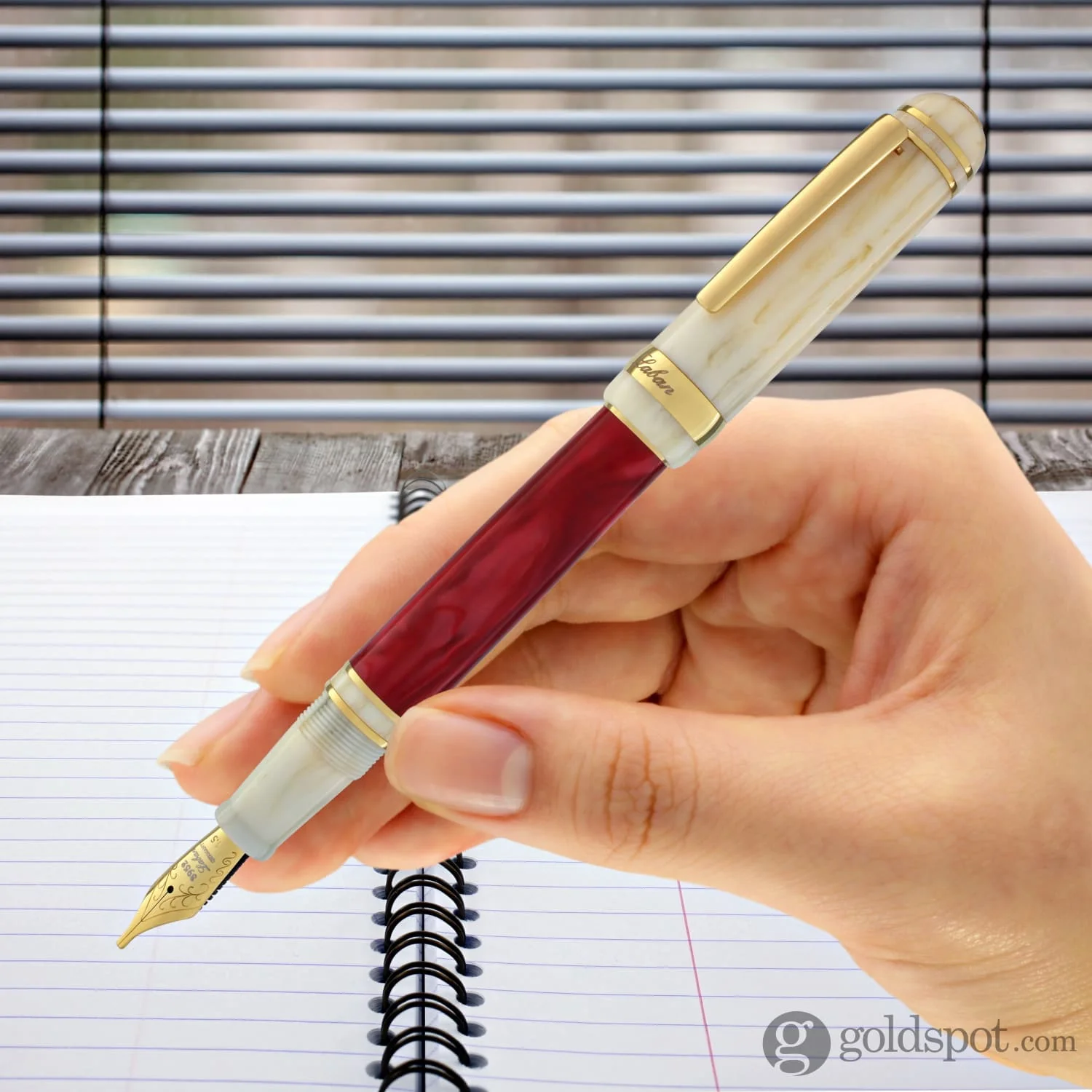 Laban 325 Fountain Pen in Flame - Image 7