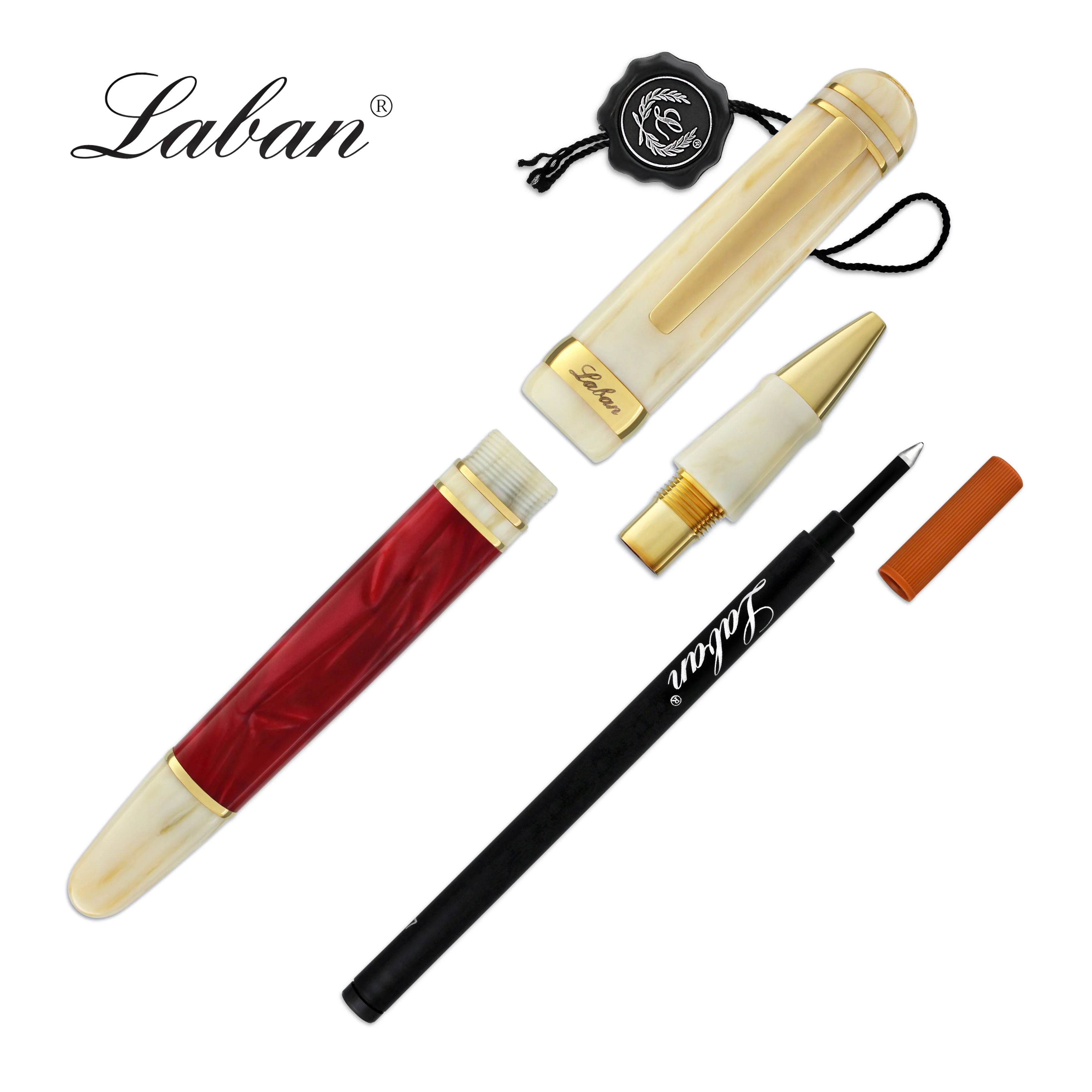 Laban 325 Rollerball Pen in Flame - Image 7