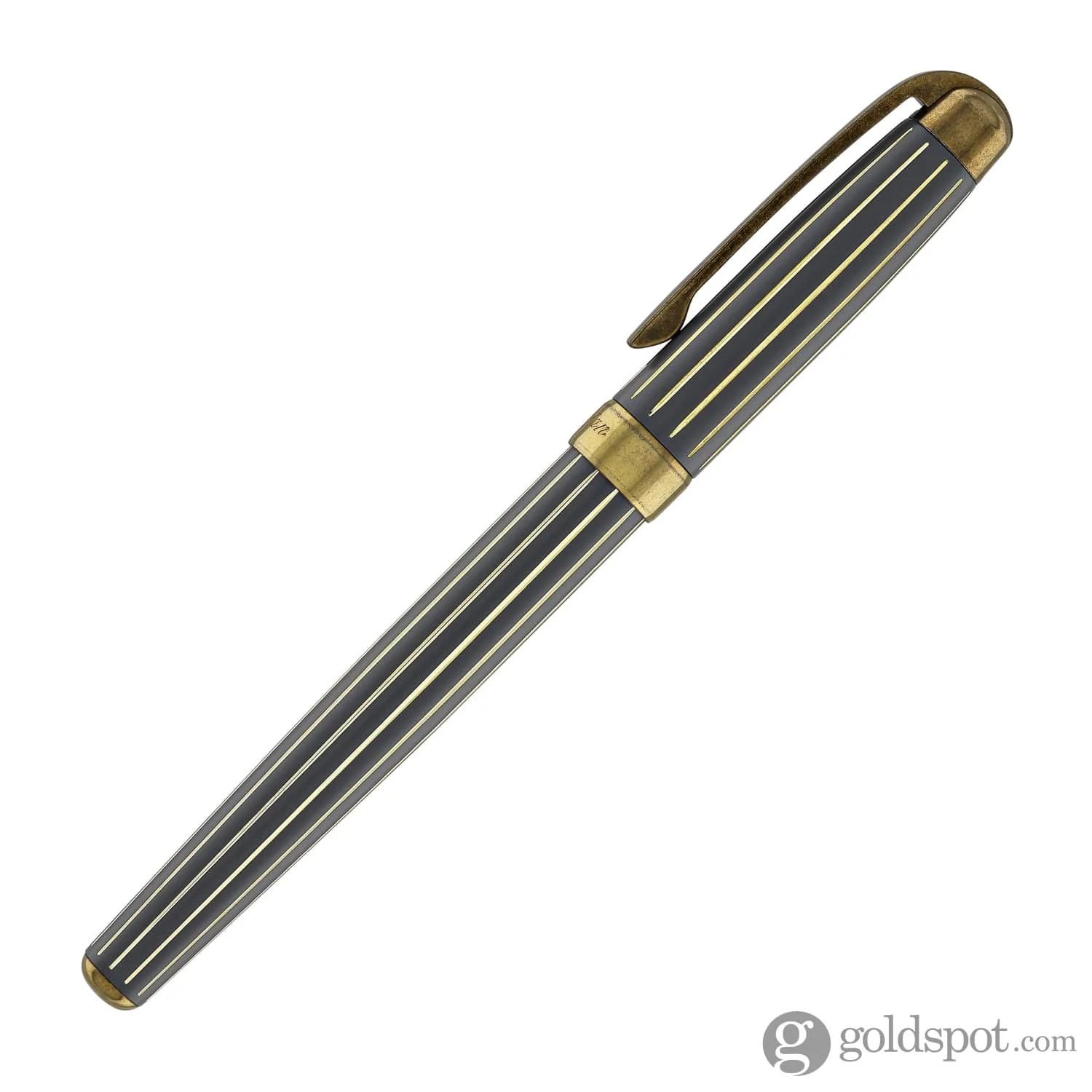 Laban Antique II Fountain Pen in Grey with Lines - Image 5