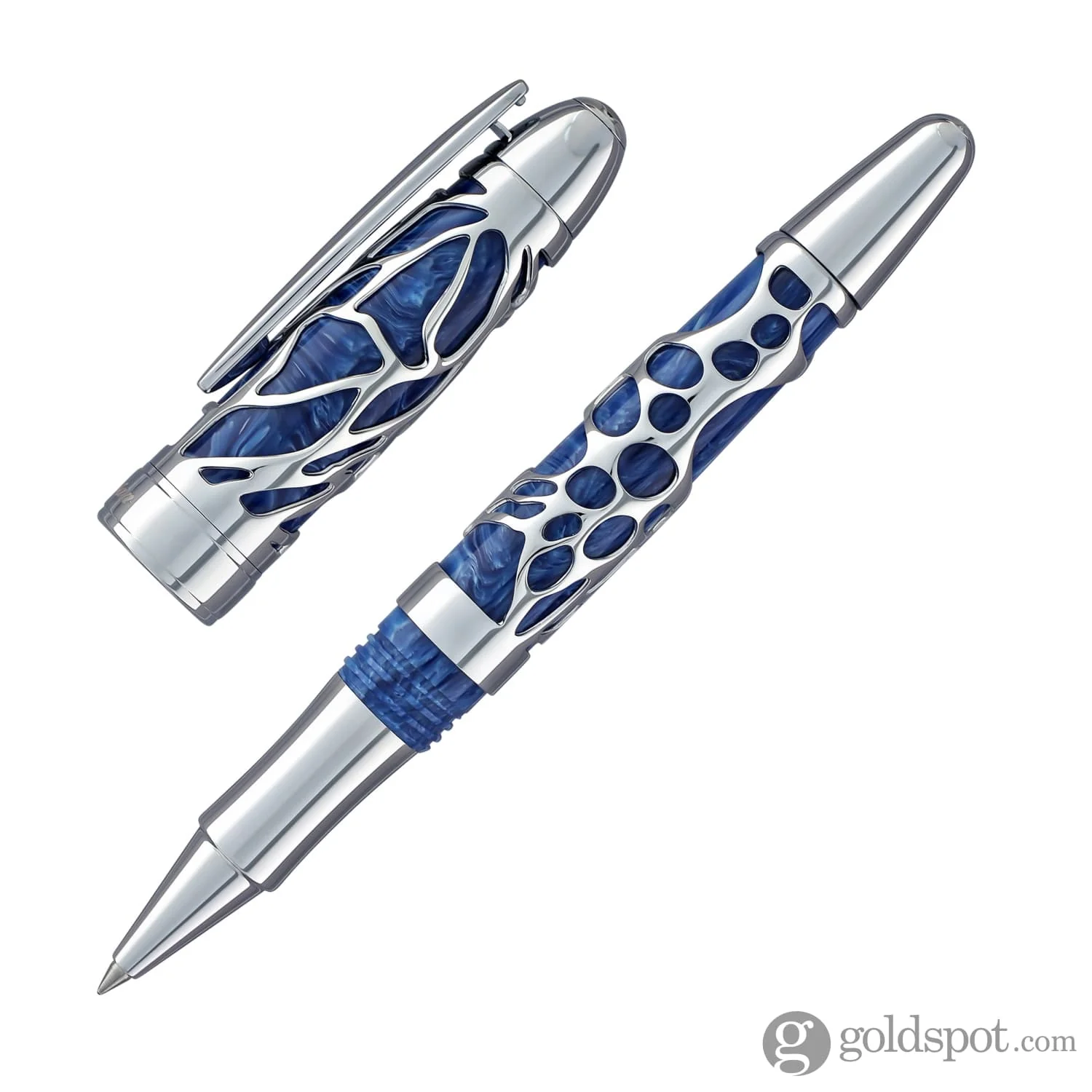 Laban Formosa Rollerball Pen in Blue Wave - Image 3