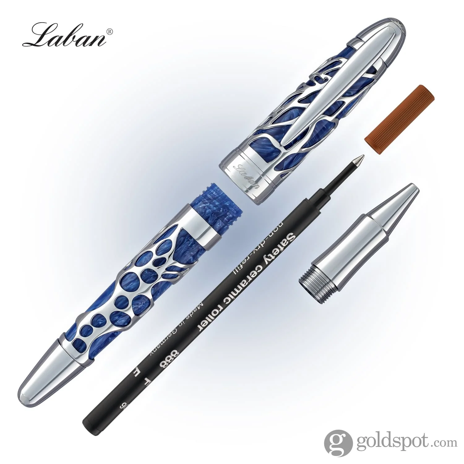 Laban Formosa Rollerball Pen in Blue Wave - Image 7