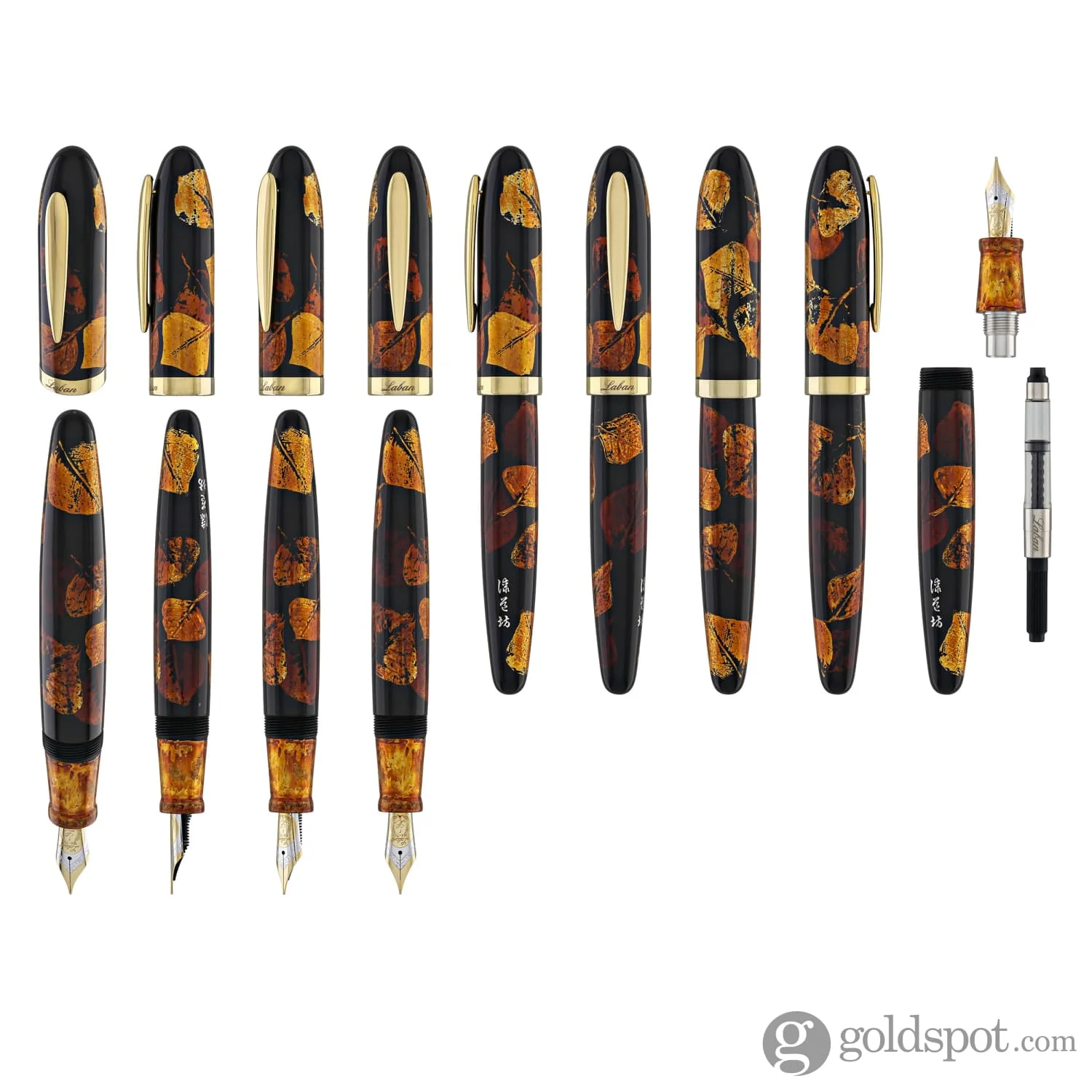 Laban Golden Age Urushi Fountain Pen - Image 9