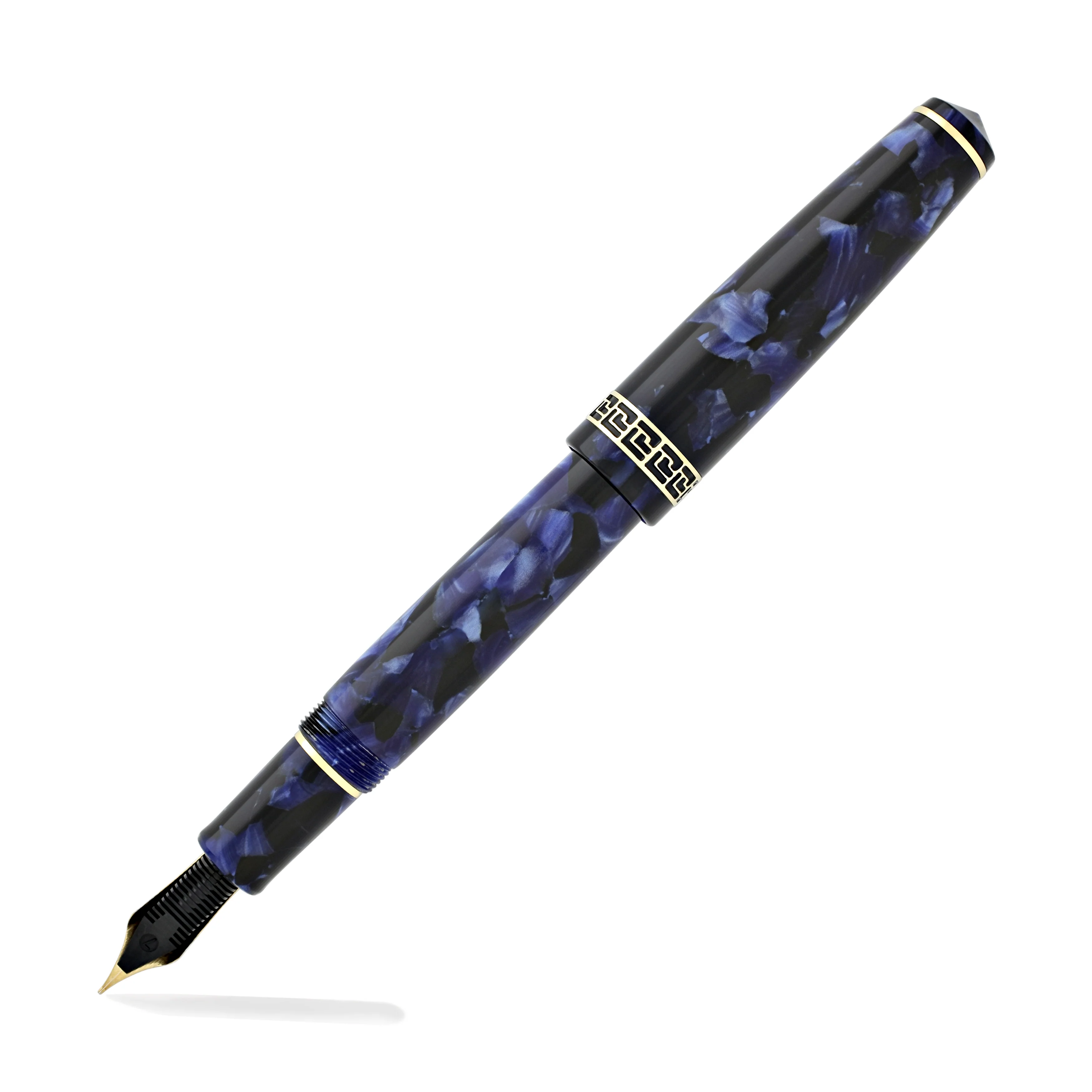 Laban Rosa Fountain Pen in Blue Marble - Image 4