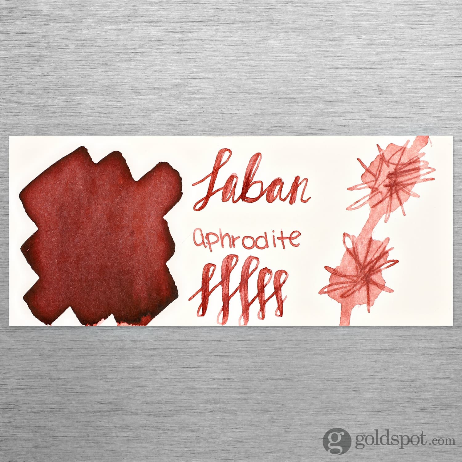 Laban Greek Mythology Bottled Ink in Aphrodite Pink - 50ml - Image 2