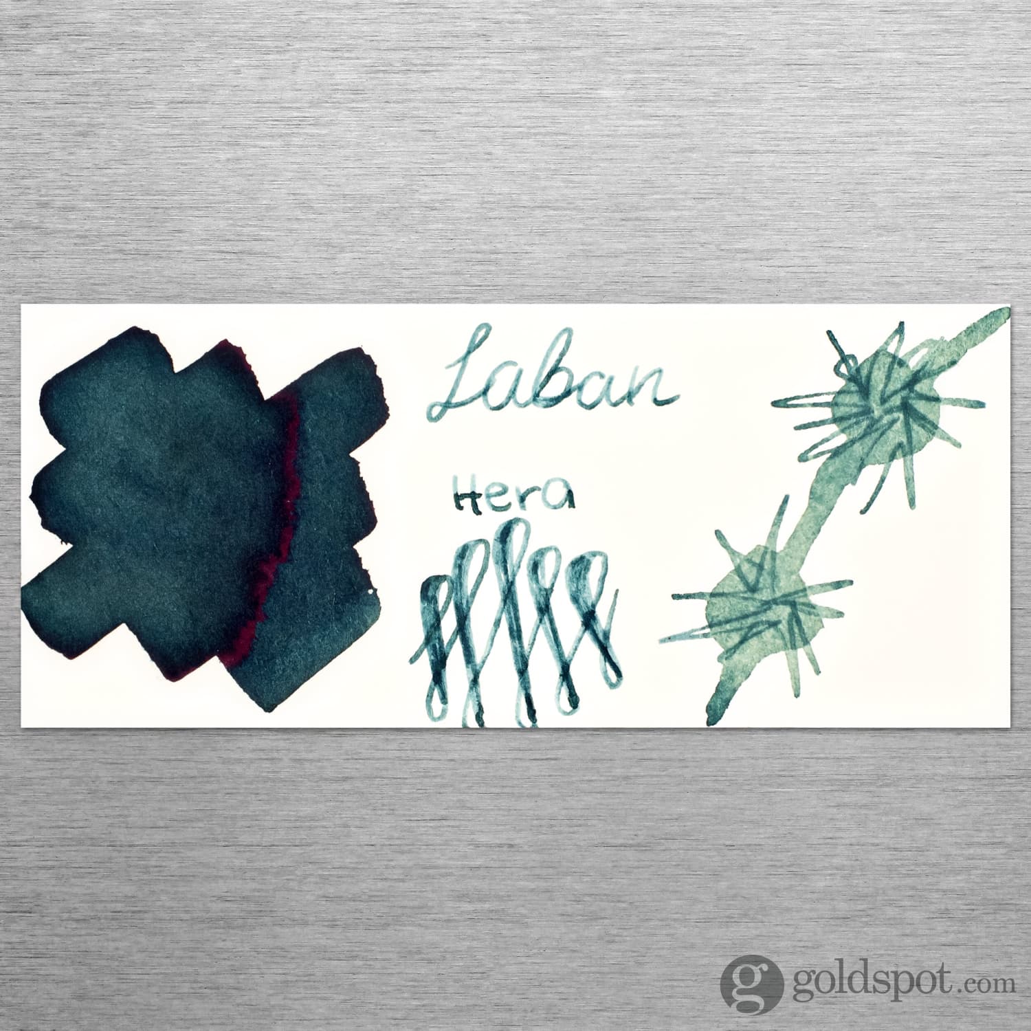 Laban Greek Mythology Bottled Ink in Hera Dark Green - 50ml - Image 2