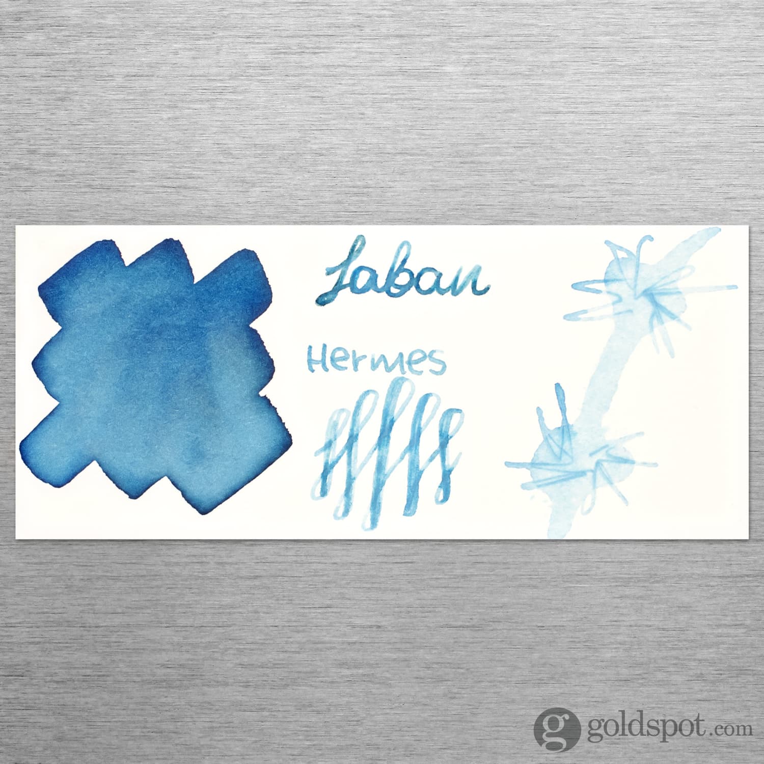 Laban Greek Mythology Bottled Ink in Hermes Sky Blue - 50ml - Image 2