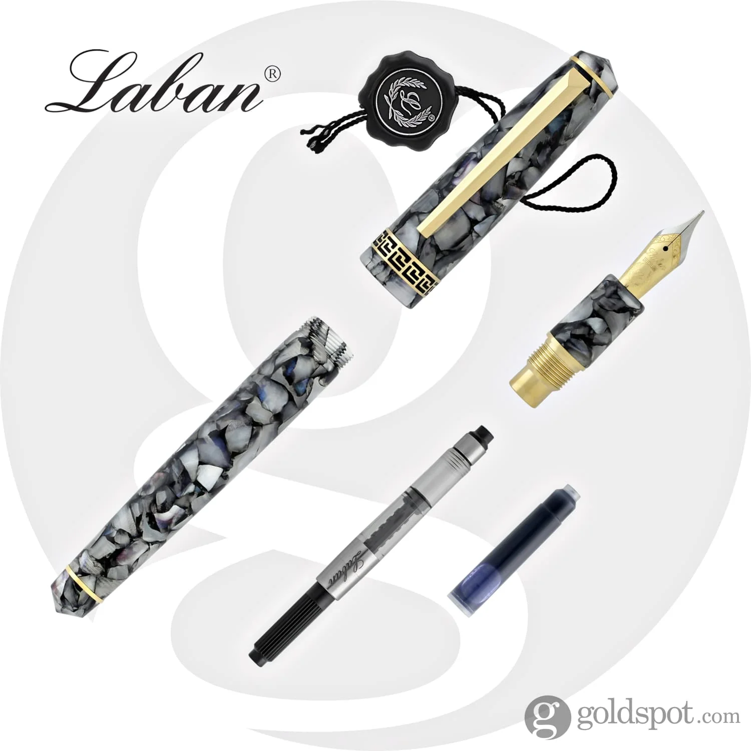 Laban Rosa Fountain Pen in Ice - Image 7
