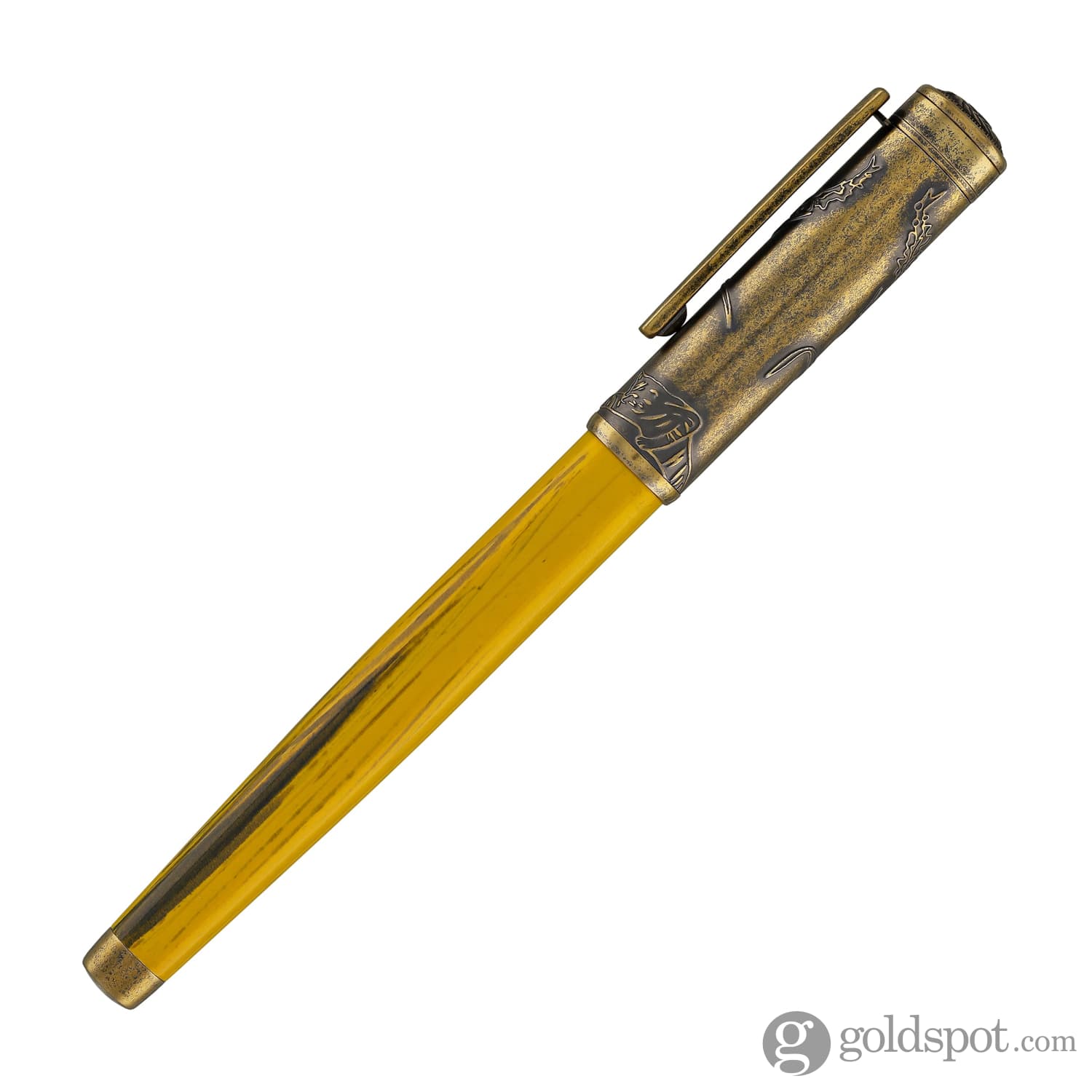 Laban Sanyu in Hand Rollerball Pen Set in Antique Gold - Image 5