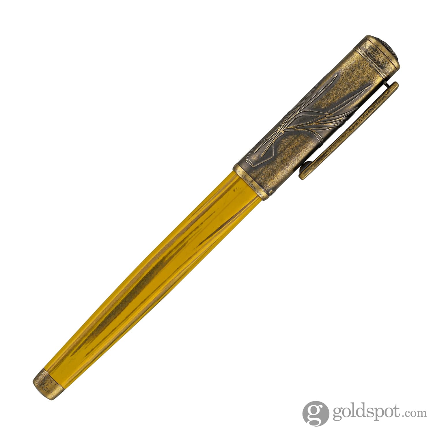 Laban Sanyu in Hand Rollerball Pen Set in Antique Gold - Image 6