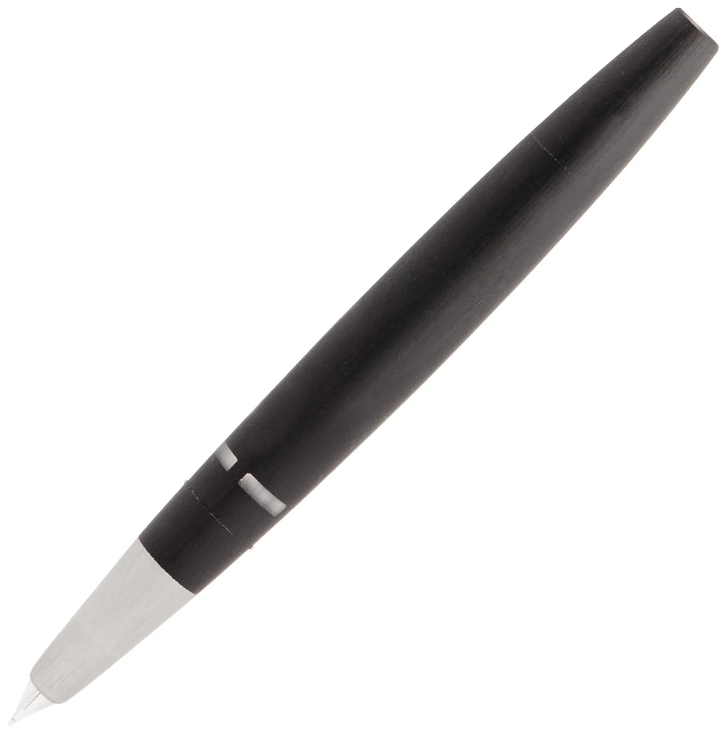 Lamy 2000 Fountain Pen in Black - 14K Gold Oblique Broad Point - Image 2