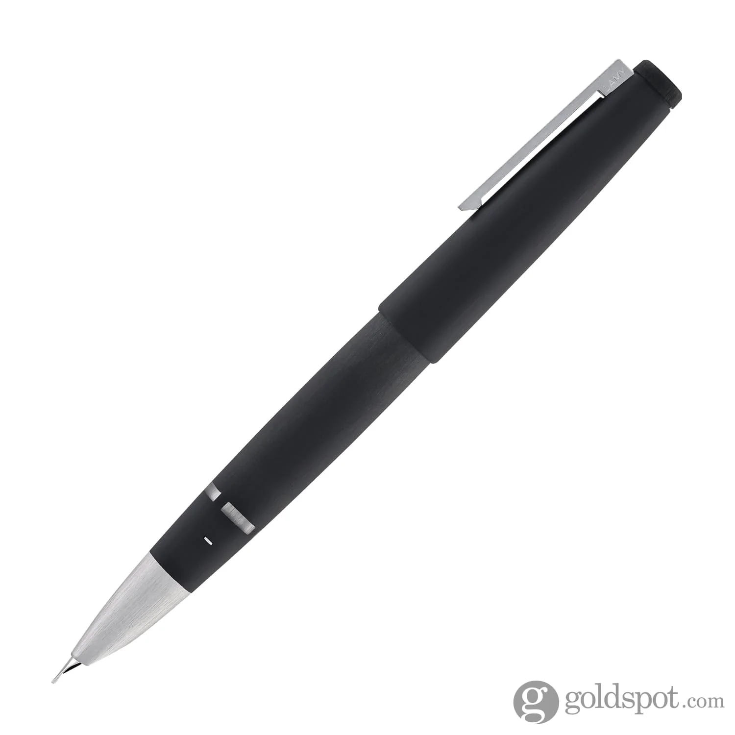 Lamy 2000 Fountain Pen in Black - 14K Gold Oblique Medium Point - Image 4