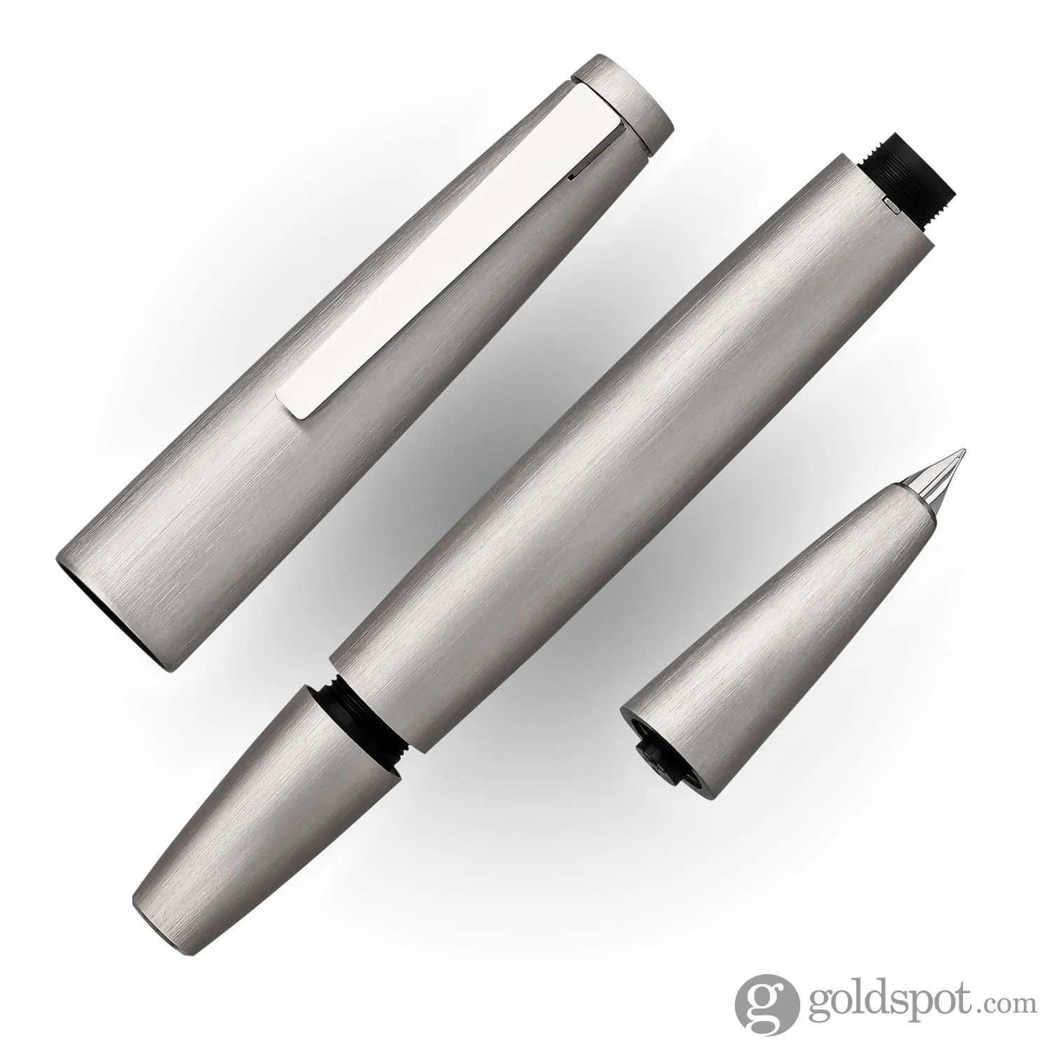 Lamy 2000 Fountain Pen in Stainless Steel - 14K Gold - Image 7