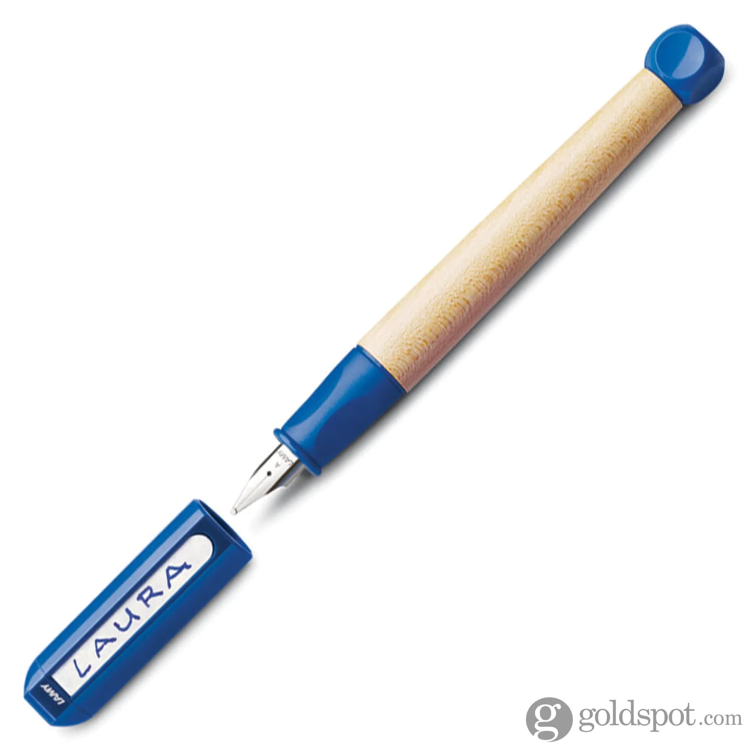 Lamy ABC Fountain Pen in Blue Left Handed for Beginner Child - Image 4