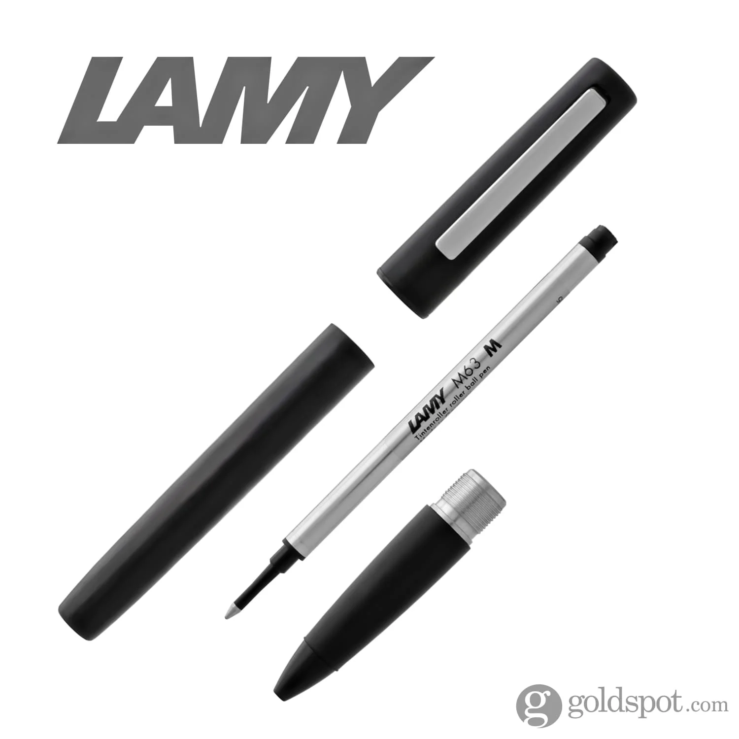 Lamy Aion Rollerball Pen in Black - Image 3