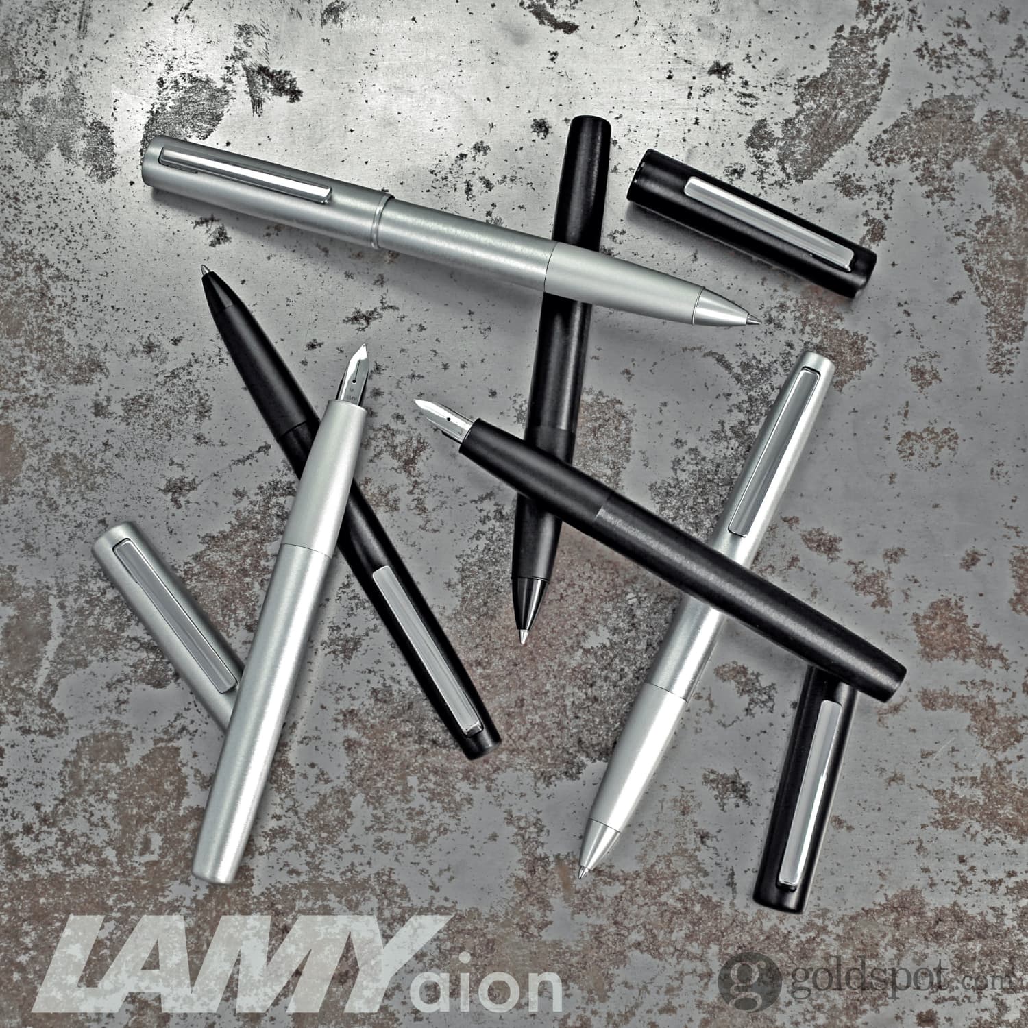 Lamy Aion Rollerball Pen in Black - Image 4