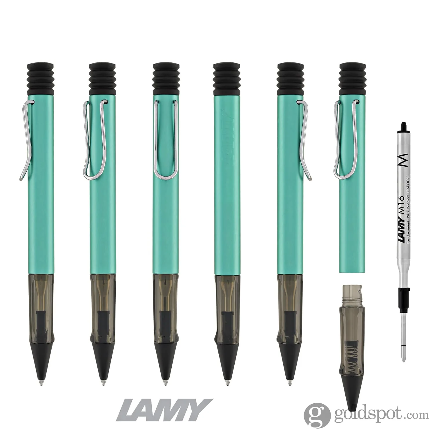 Lamy AL-Star Ballpoint Pen in Blue-Green - Image 6
