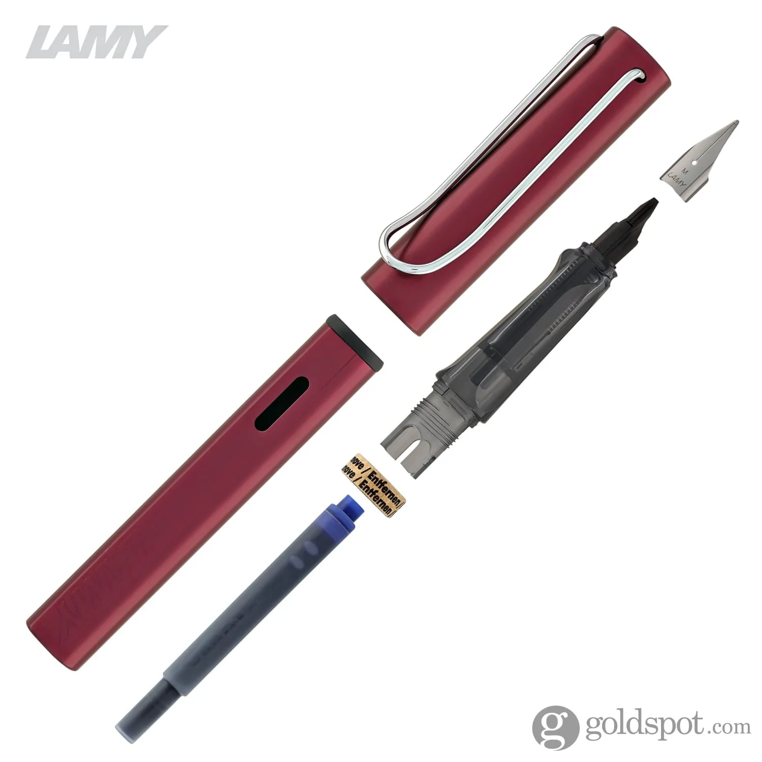 Lamy AL-Star Fountain Pen in Black Purple - Image 7