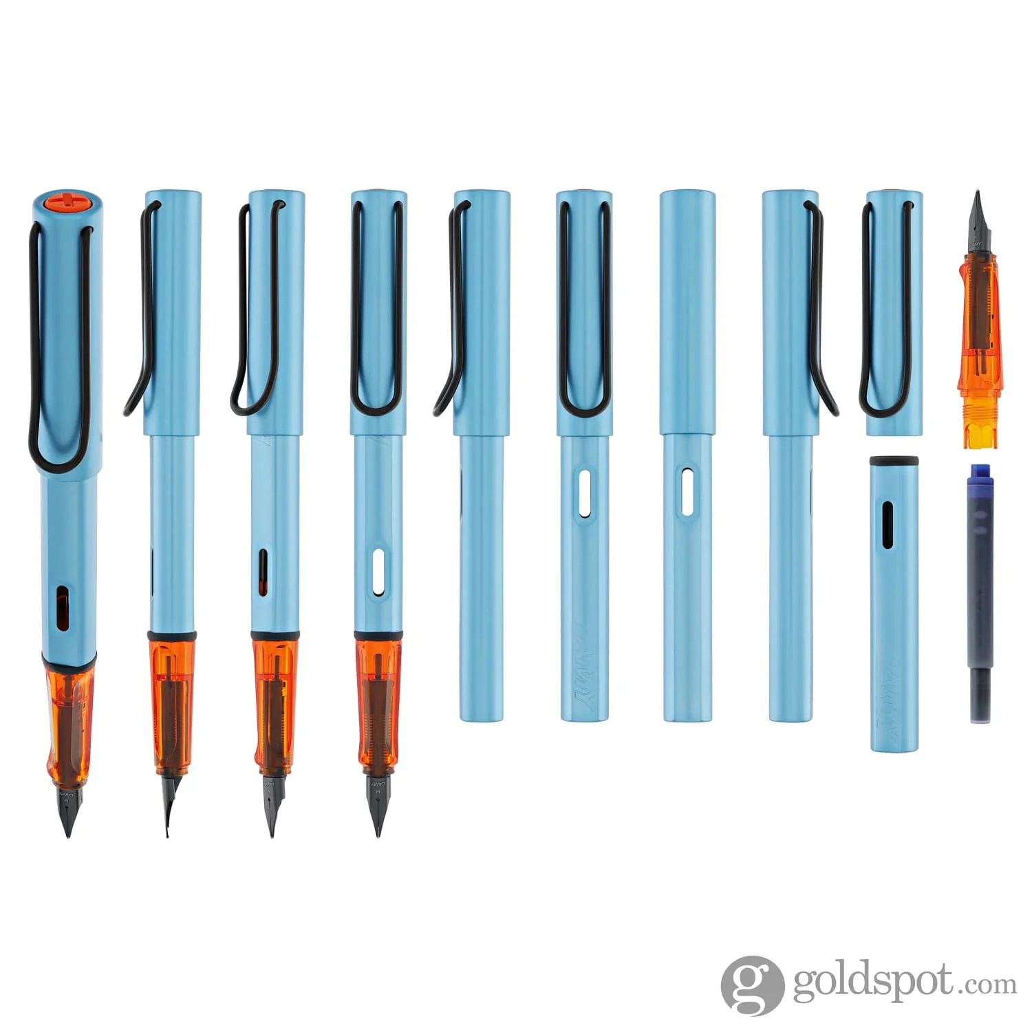 Lamy AL-Star Fountain Pen in Denim 2025 Special Edition - Image 10