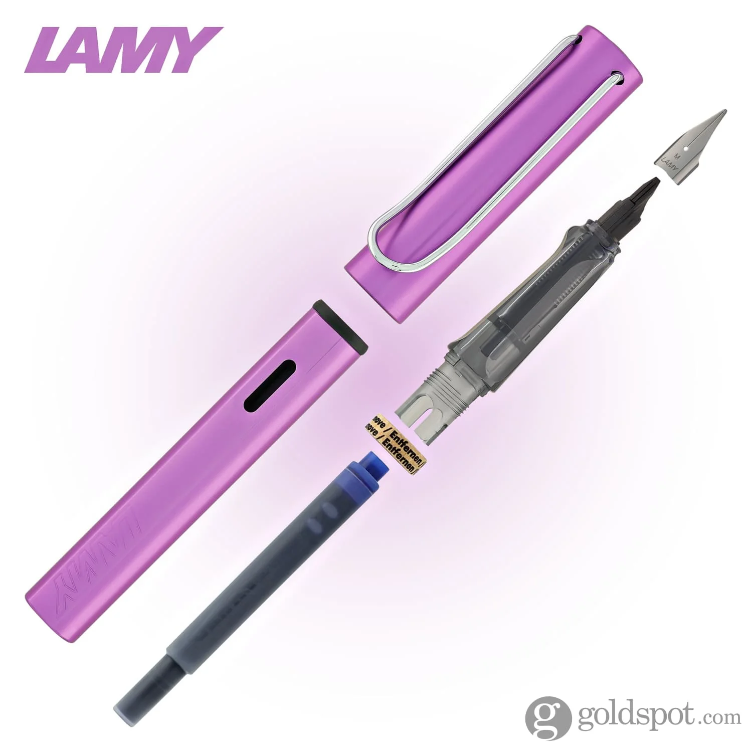 Lamy AL-Star Fountain Pen in Lilac - Special Edition - Image 8