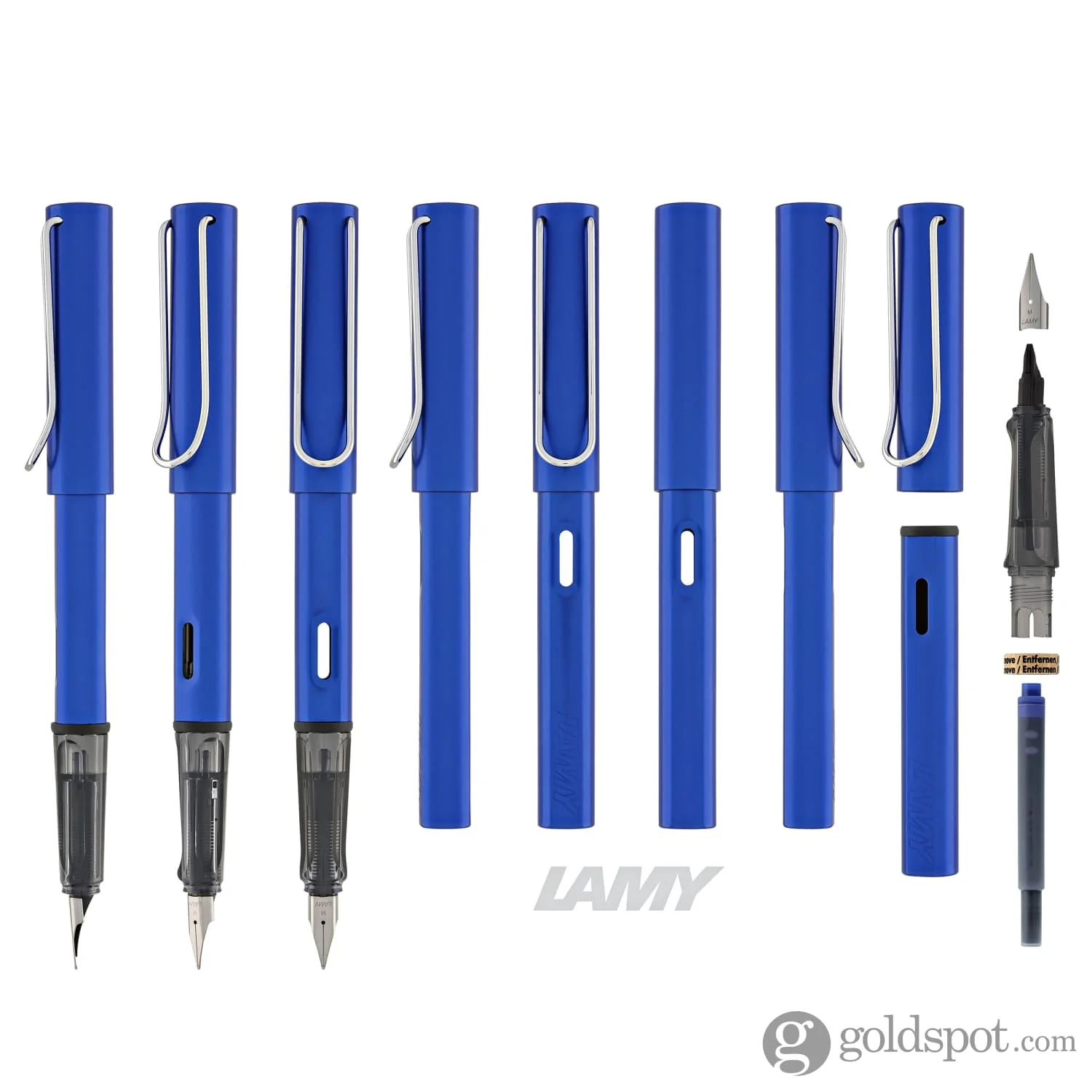 Lamy AL-Star Fountain Pen in Ocean Blue - Image 8