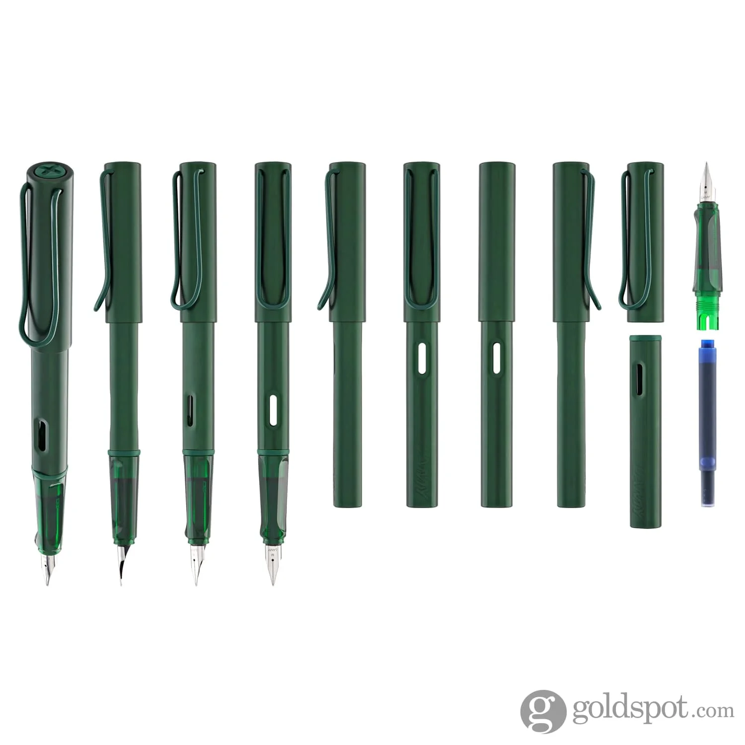 Lamy AL-Star Fountain Pen in Pine - Image 9
