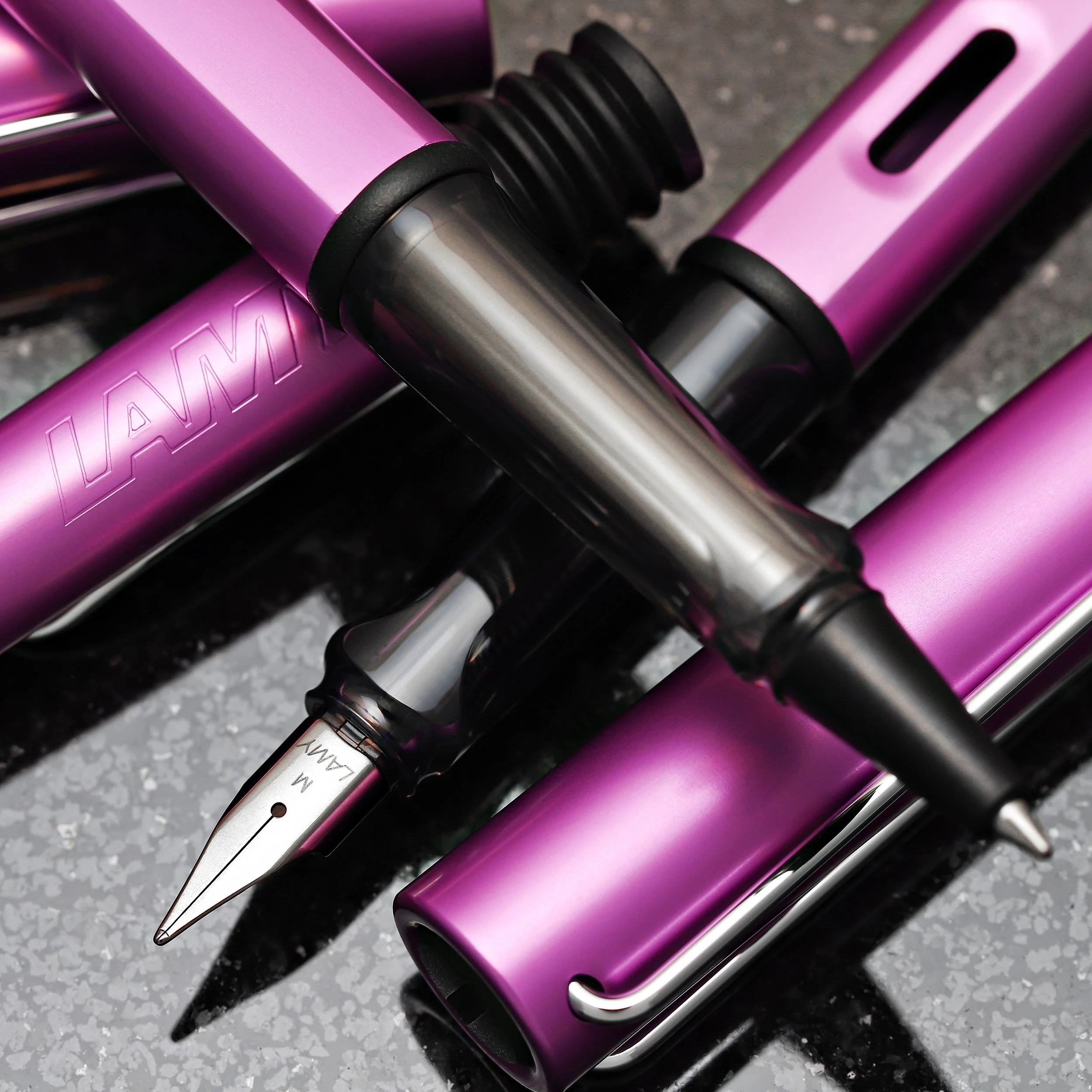 Lamy AL-Star Rollerball Pen in Lilac - Image 2