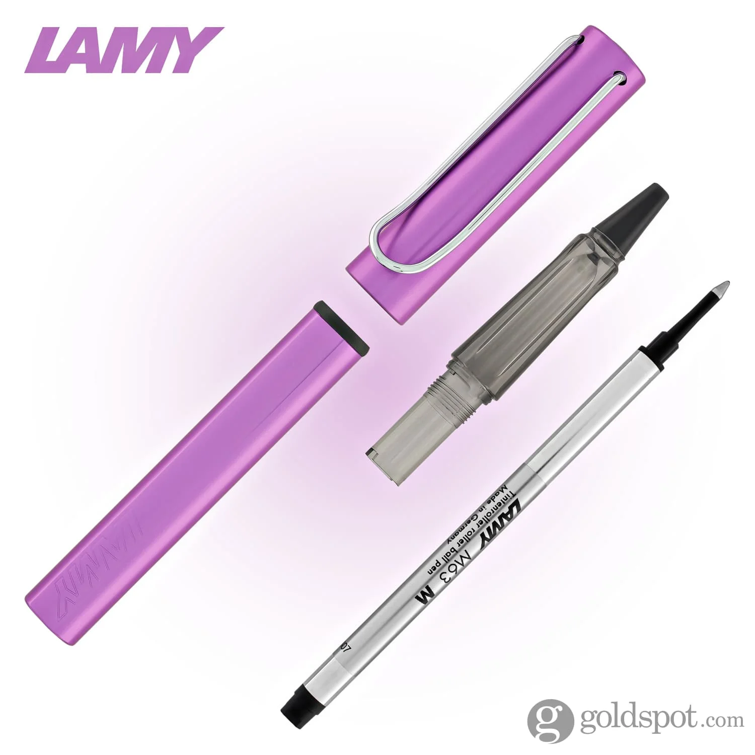 Lamy AL-Star Rollerball Pen in Lilac - Image 8