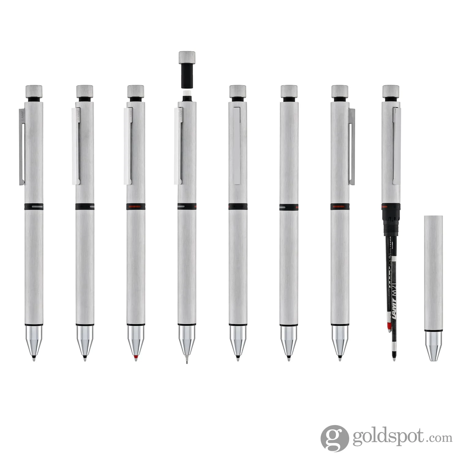 Lamy CP1 Multipen in Brushed Stainless Steel - Image 6