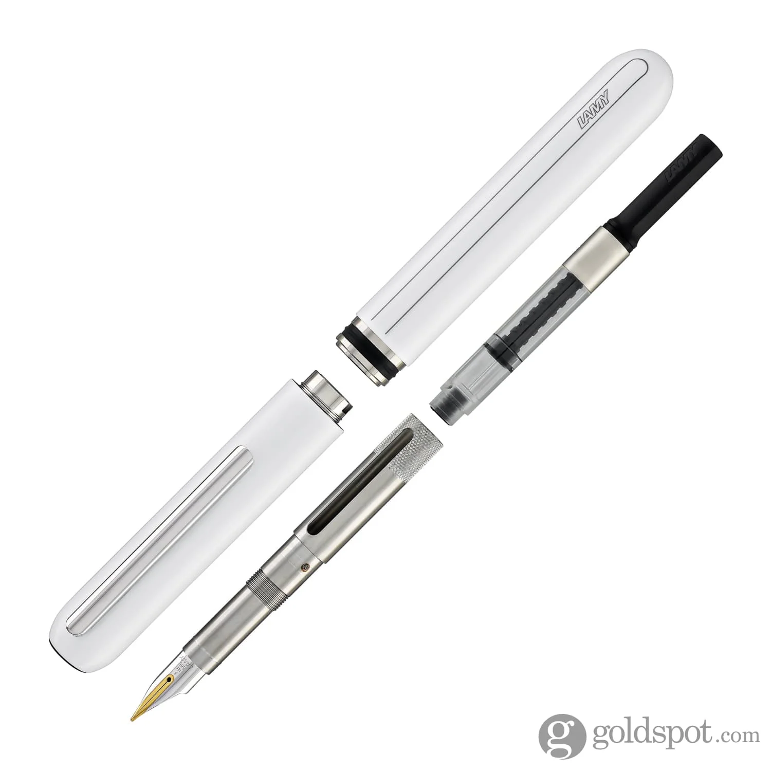 Lamy Dialog 3 Fountain Pen in Piano White - Image 7