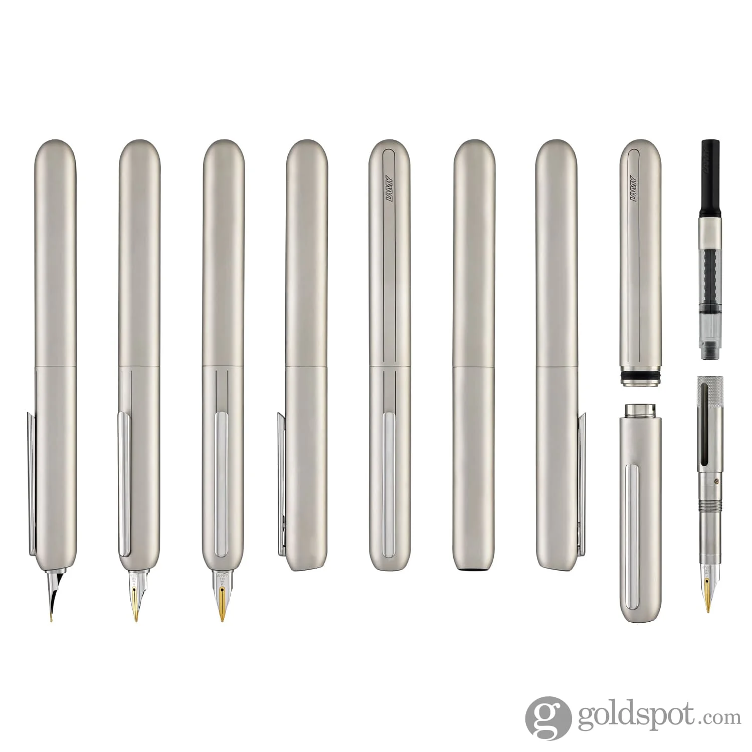Lamy Dialog 3 Fountain Pen with Palladium Finish - Image 8