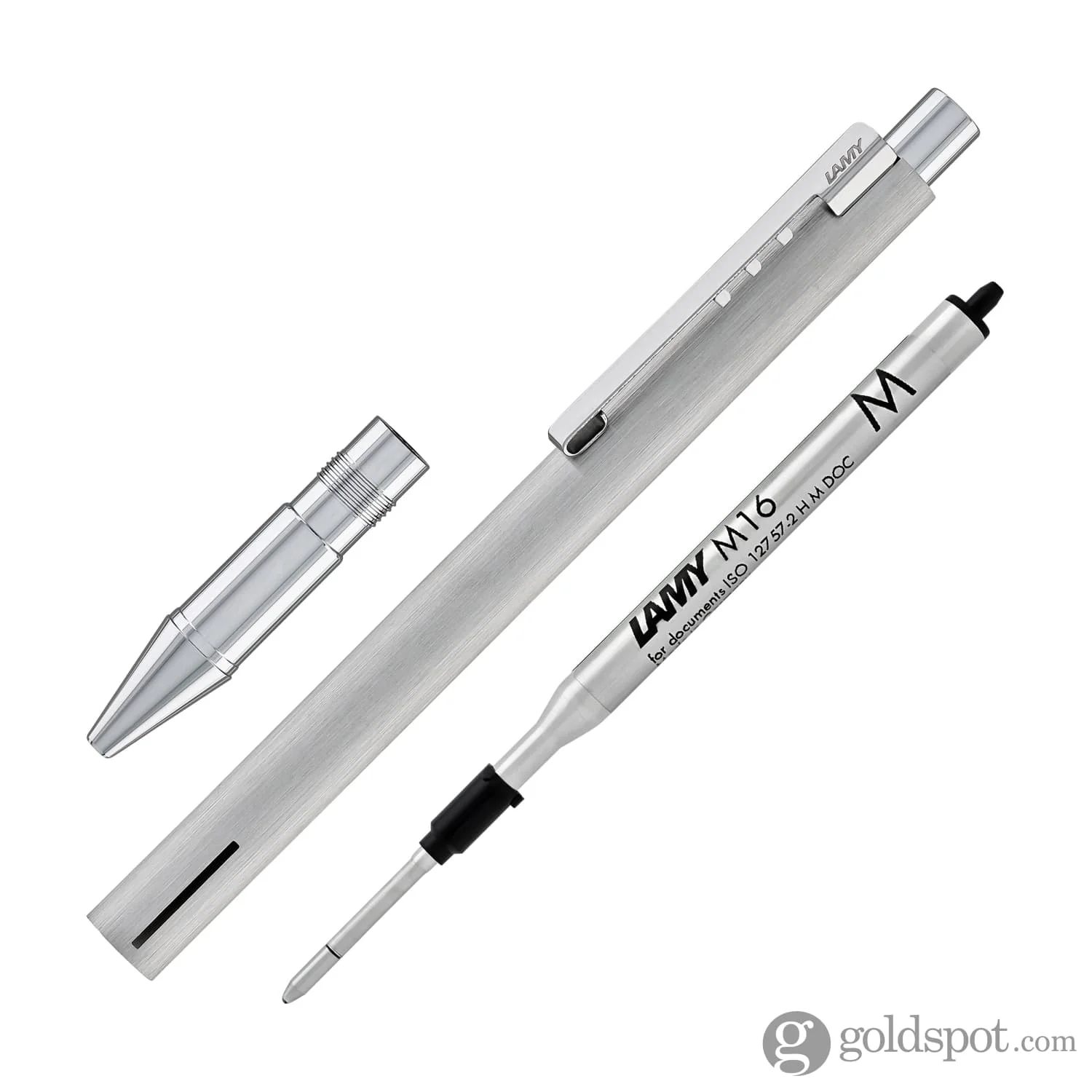 Lamy Econ Ballpoint Pen in Brushed Stainless Steel - Image 5