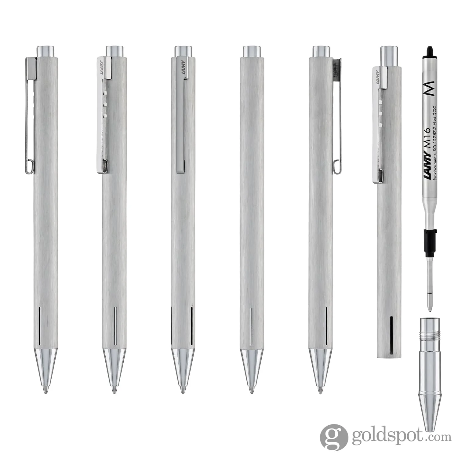 Lamy Econ Ballpoint Pen in Brushed Stainless Steel - Image 6