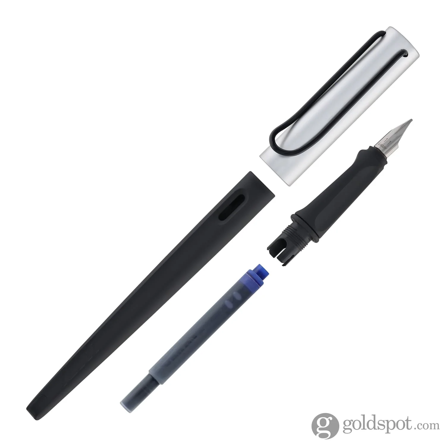 Lamy Joy AL Calligraphy Fountain Pen in Black - Image 7