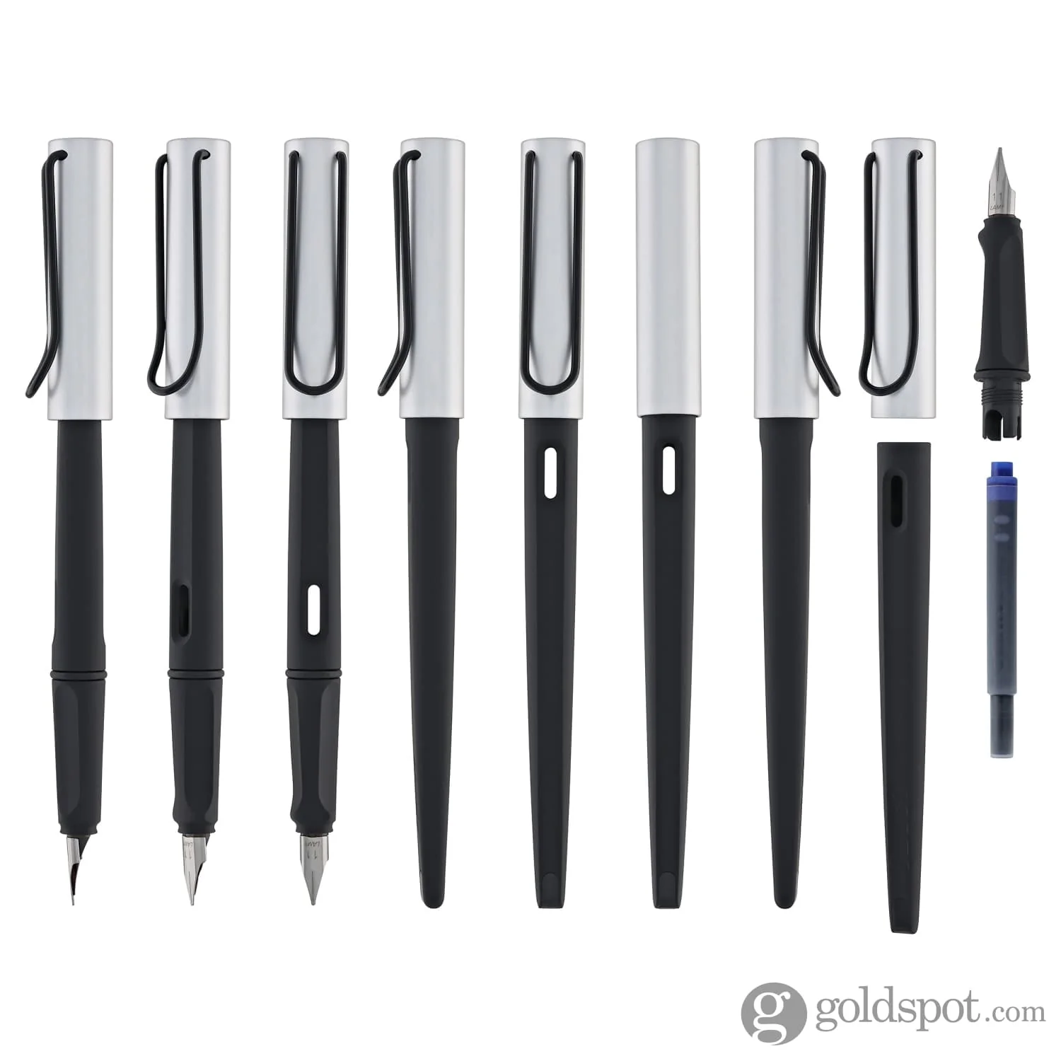 Lamy Joy AL Calligraphy Fountain Pen in Black - Image 8
