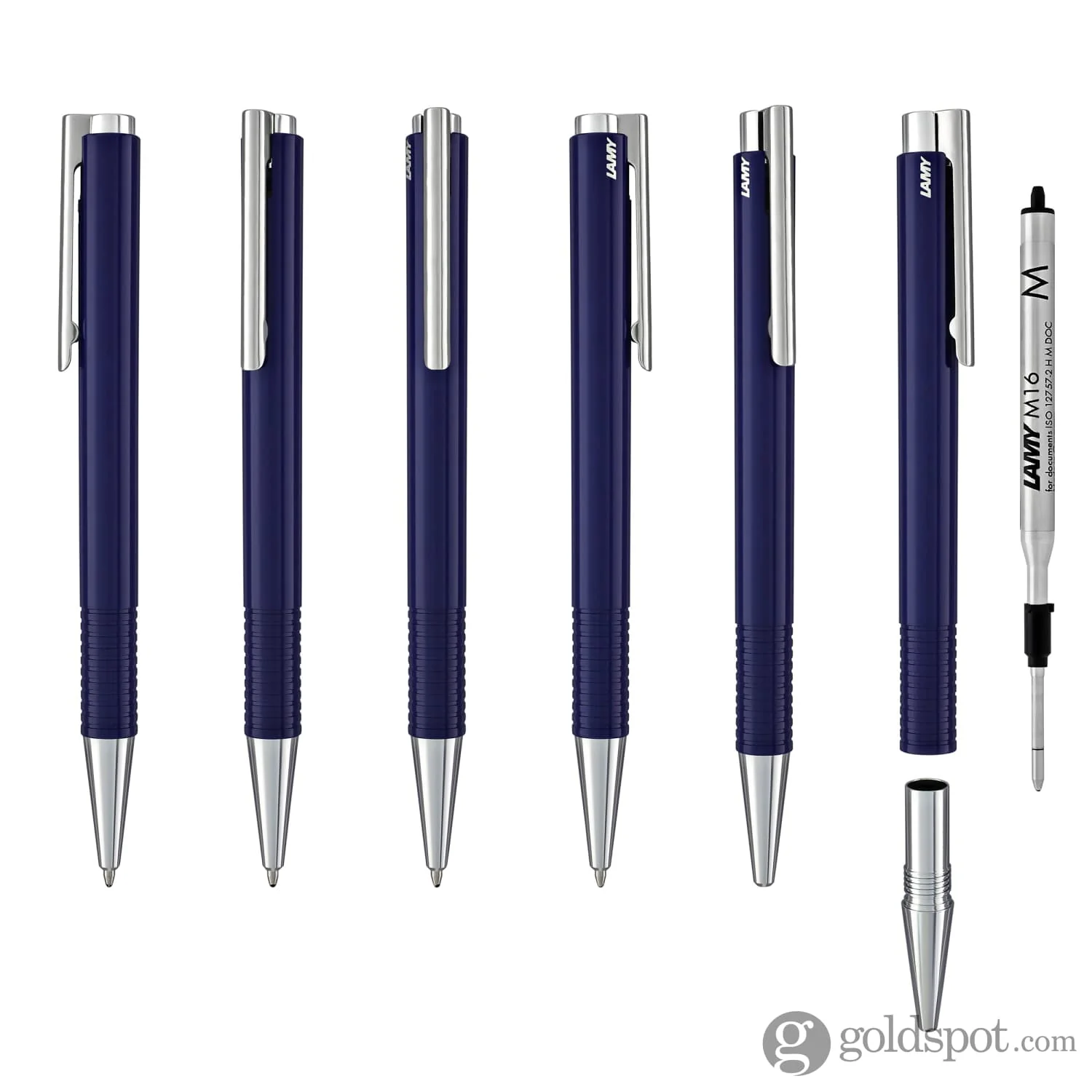 Lamy Logo Ballpoint Pen in Blue - Image 7