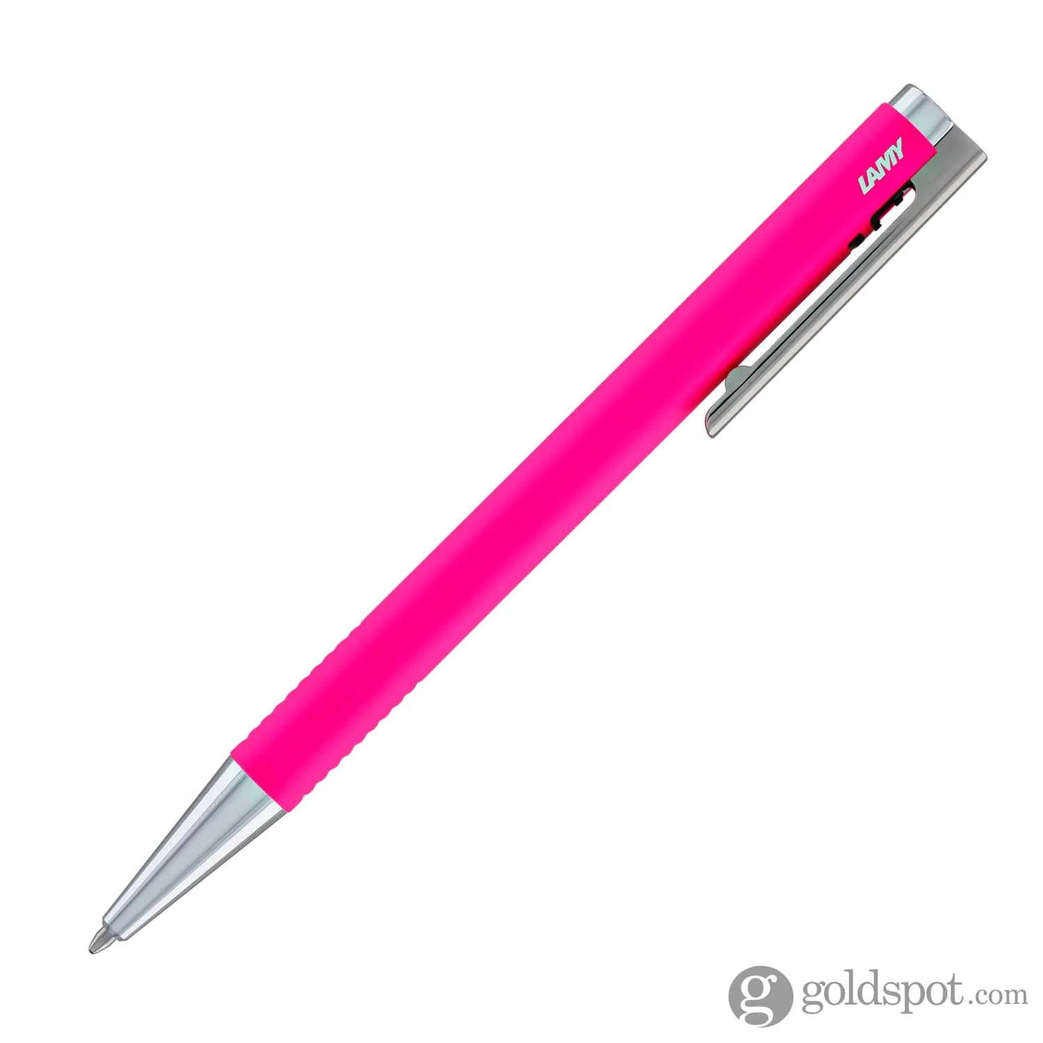 Lamy Logo Lx Matt Ballpoint Pen in Neon Pink - Image 5