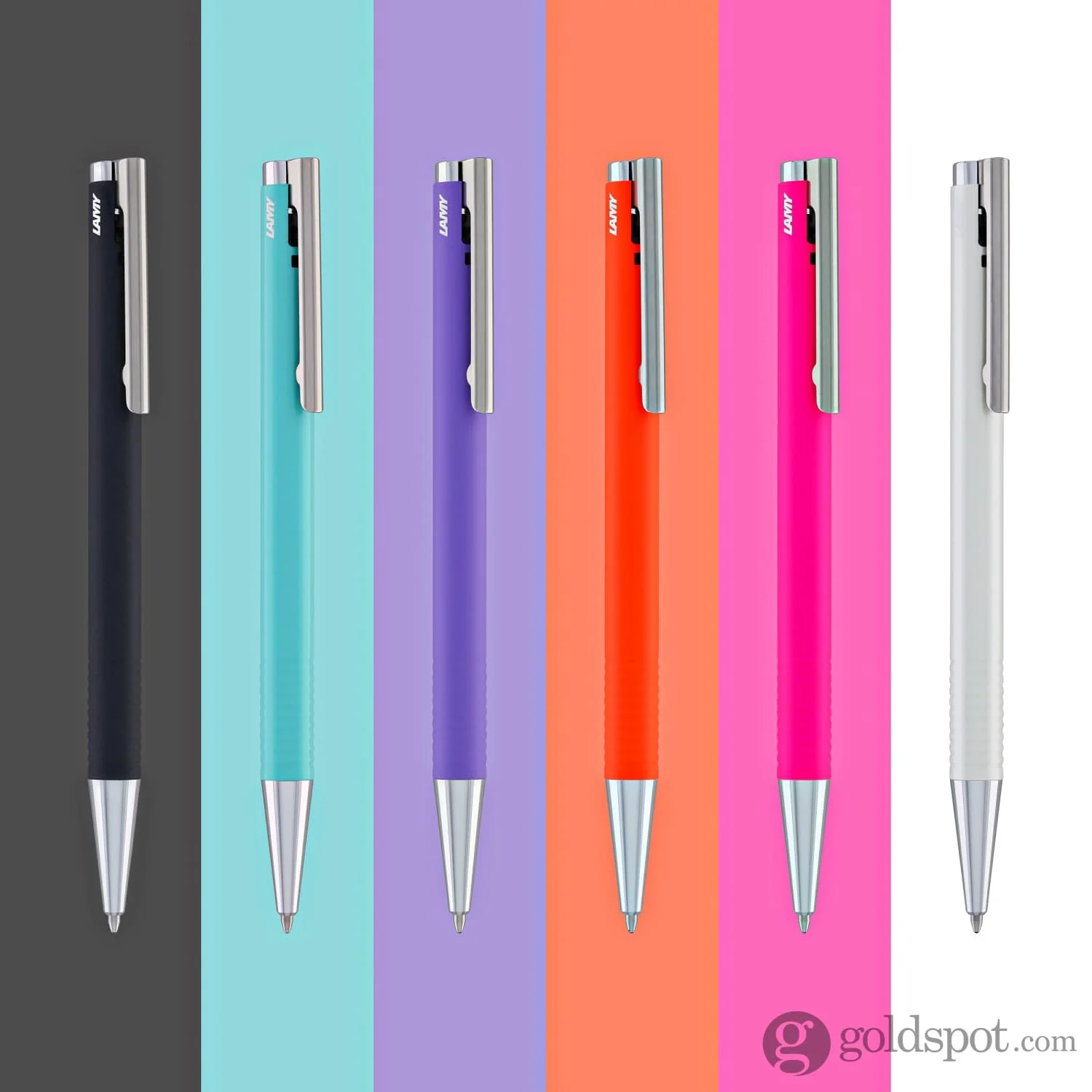 Lamy Logo Lx Matt Ballpoint Pen in Neon Pink - Image 9