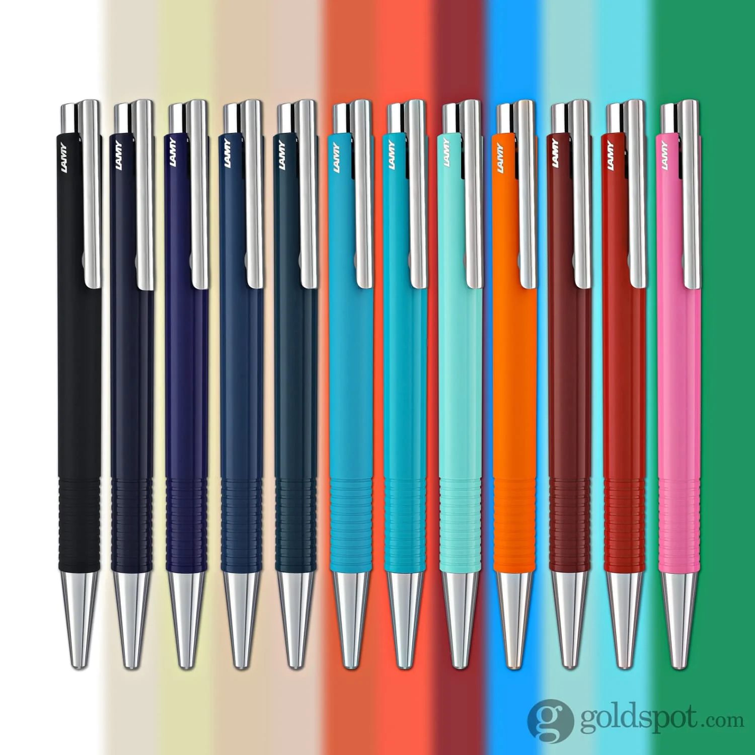Lamy Logo M+ Ballpoint Pen in Black Matte - Image 9