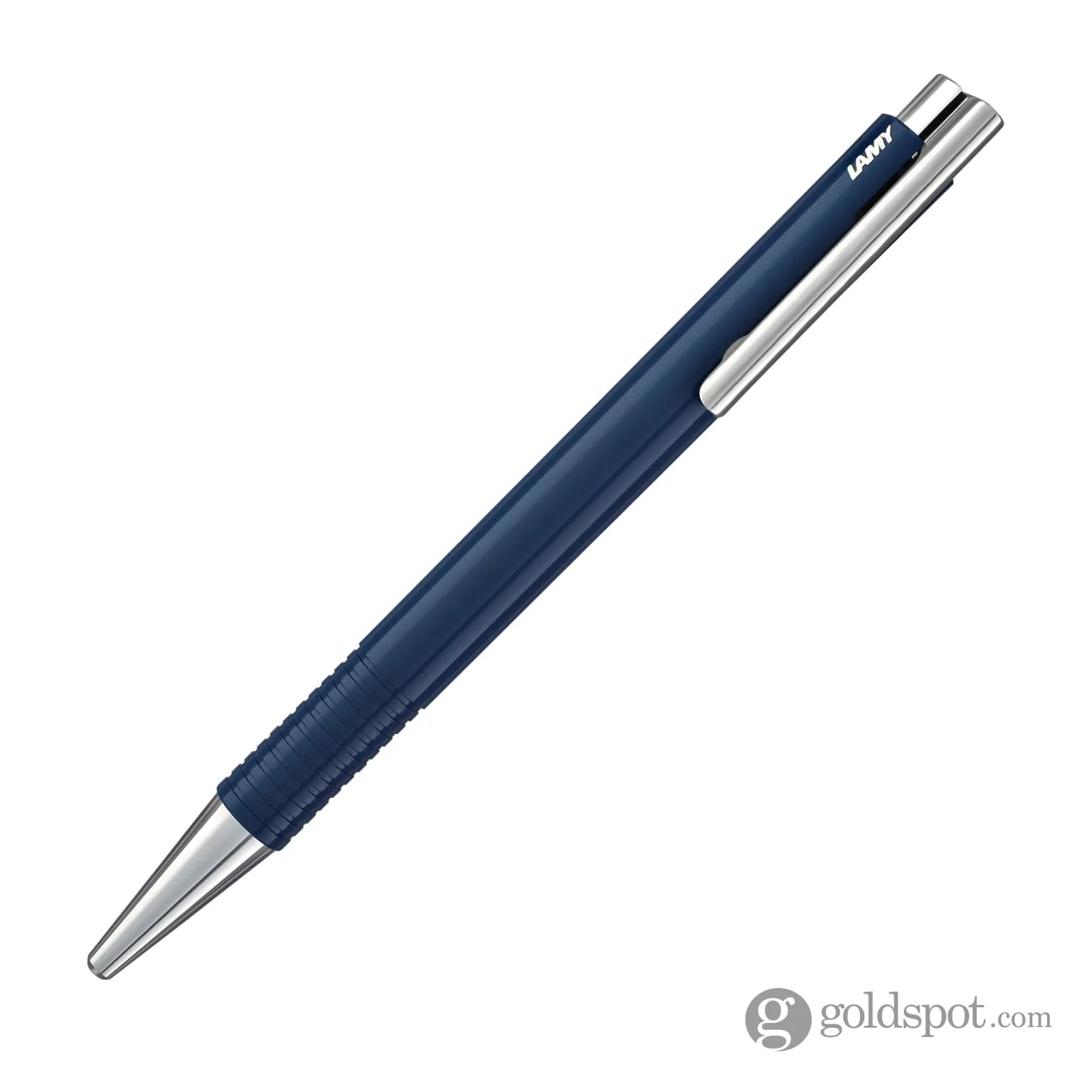 Lamy Logo M+ Ballpoint Pen in Indigo Gloss - Image 5