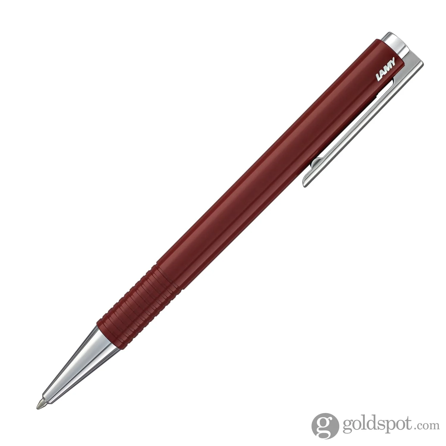 Lamy Logo M+ Ballpoint Pen in Raspberry Gloss - Image 4