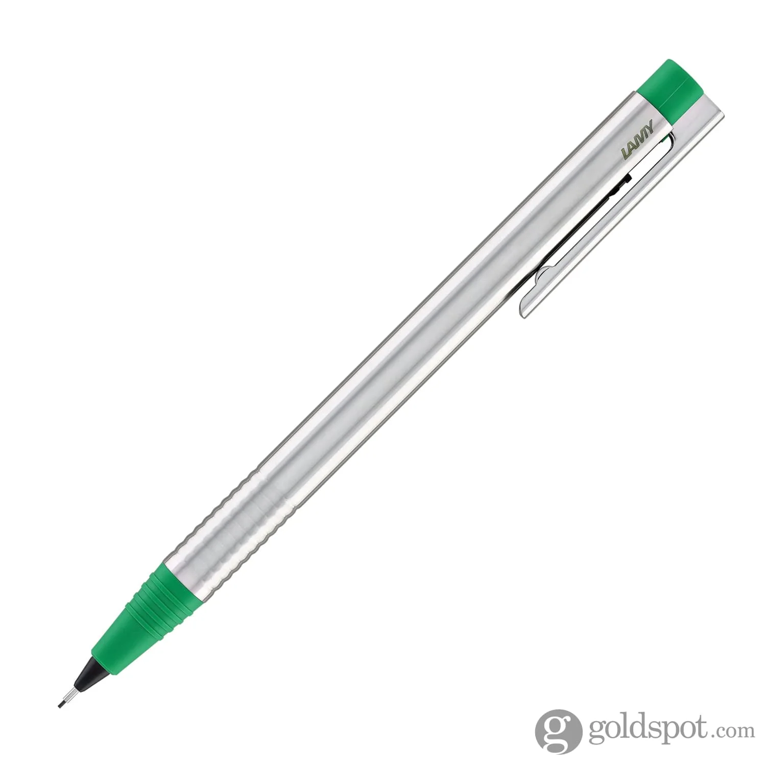 Lamy Logo Mechanical Pencil in Green with Stainless Steel - 0.5mm - Image 4