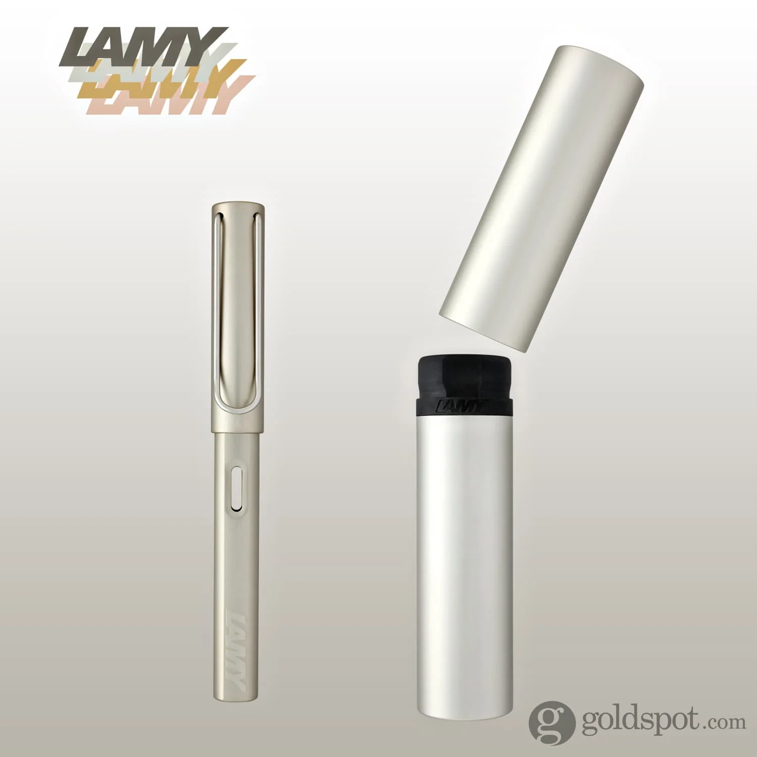Lamy LX Fountain Pen in Palladium - Image 8