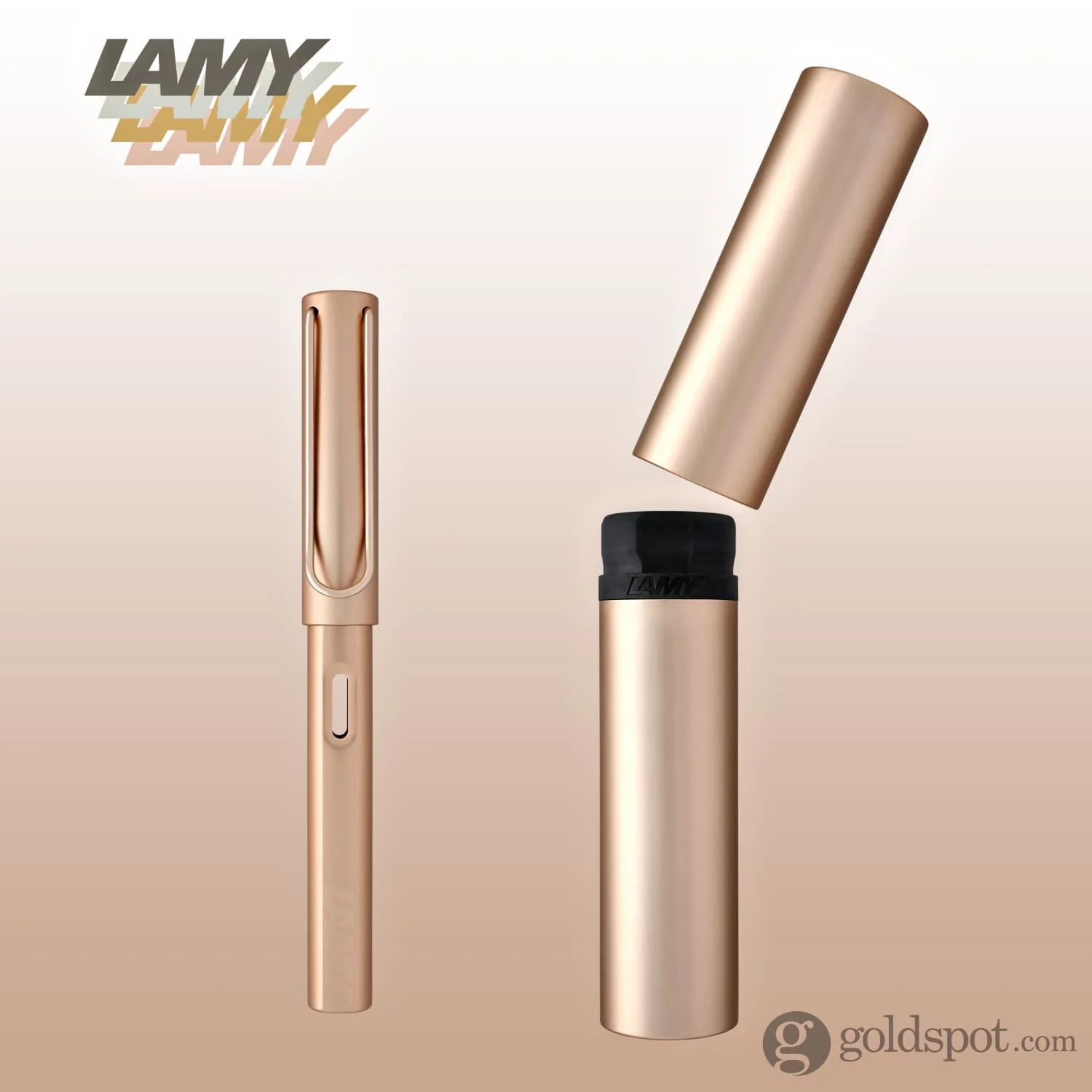 Lamy LX Fountain Pen in Rose Gold - Image 8