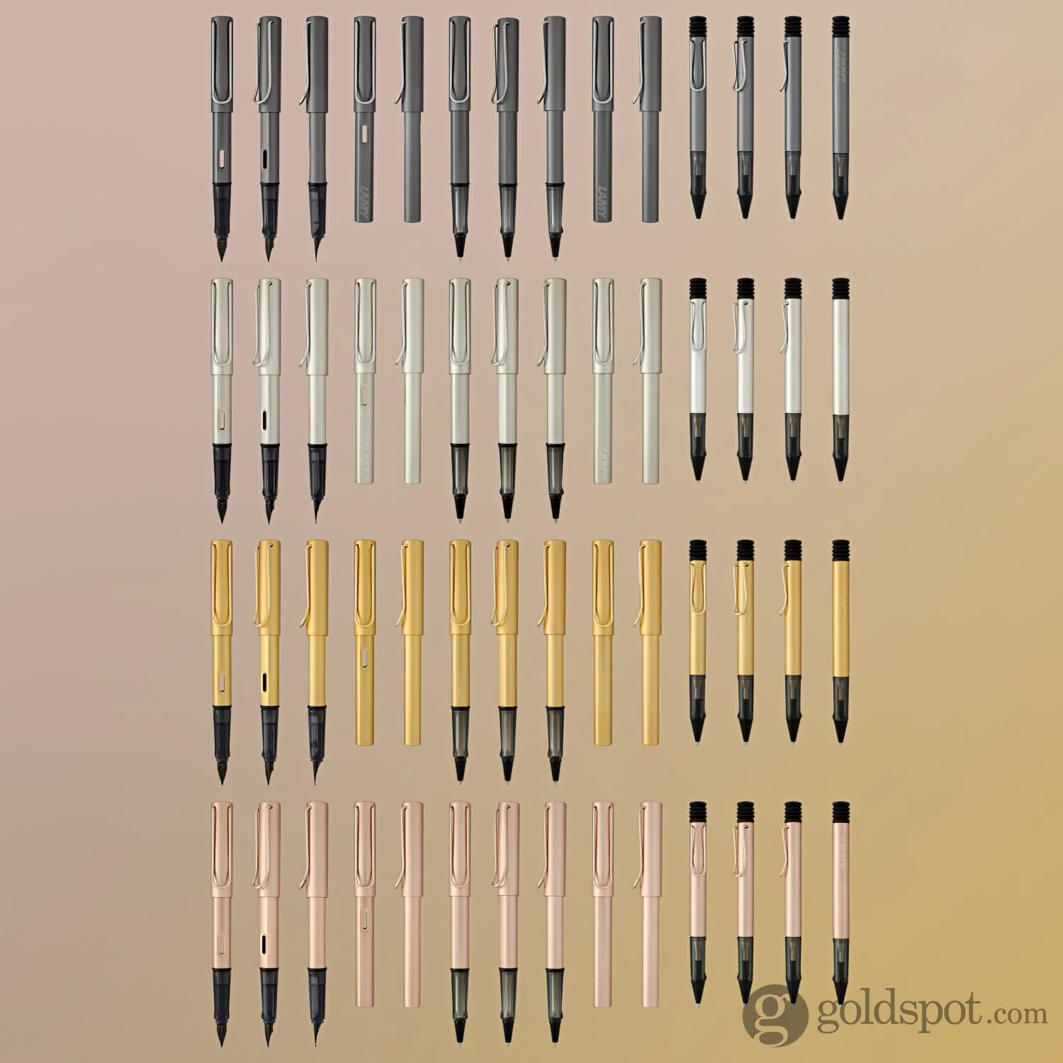 Lamy LX Fountain Pen in Rose Gold - Image 9