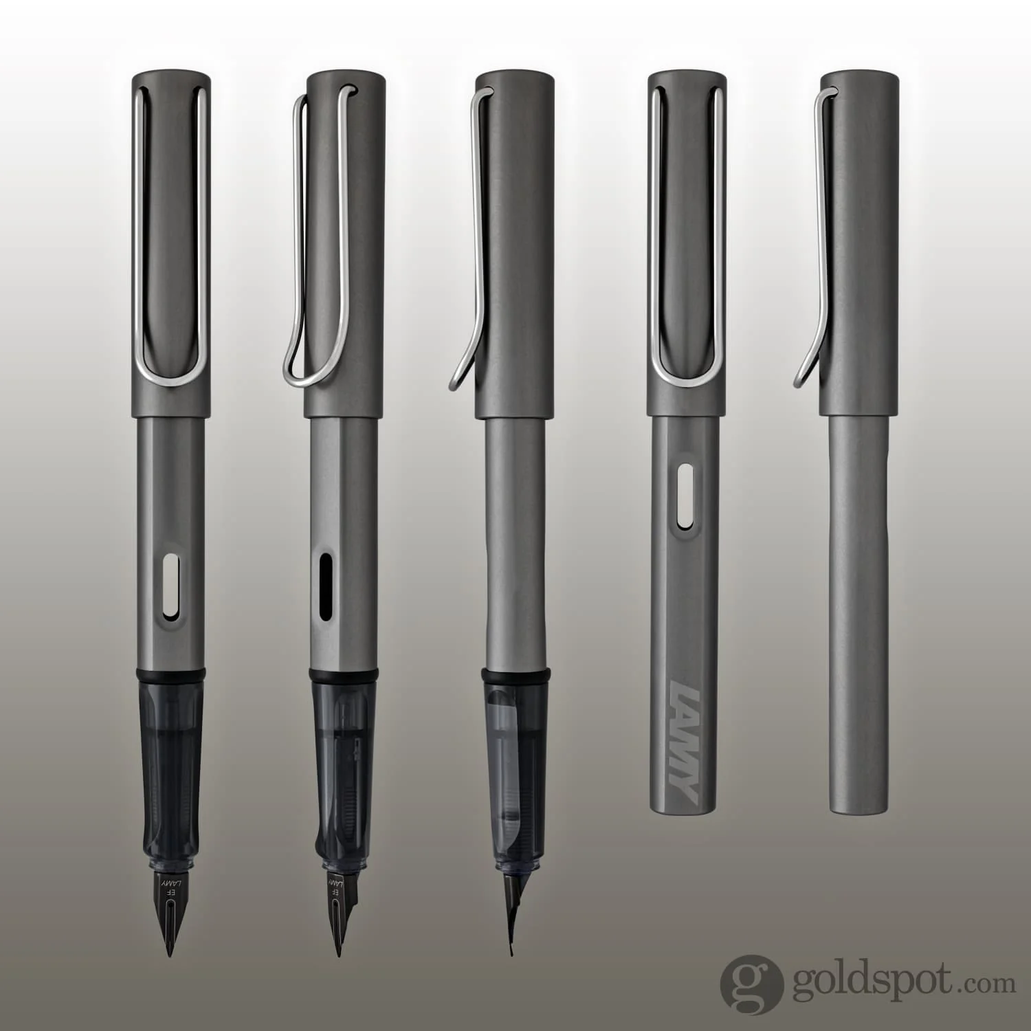 Lamy LX Fountain Pen in Ruthenium - Image 6